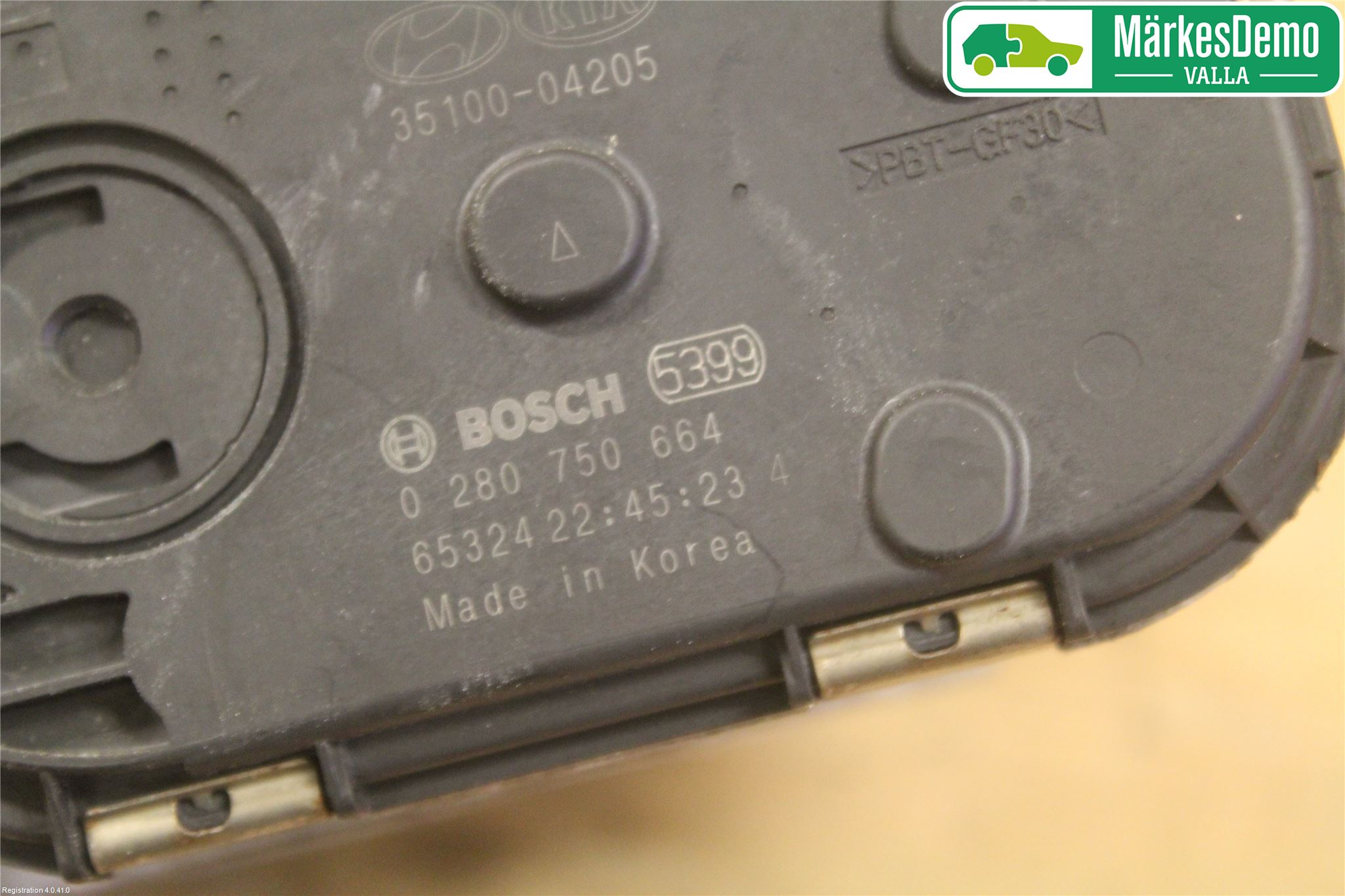 Kia PICANTO 12-17 Injspjällhus