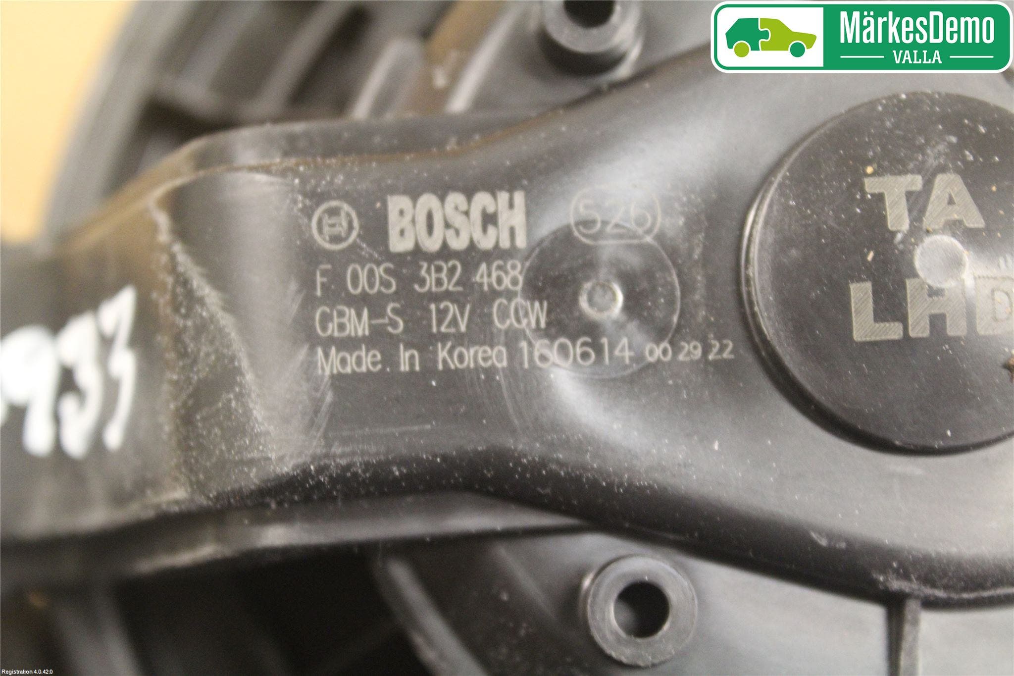 Kia PICANTO 12-17 Värmefläkt