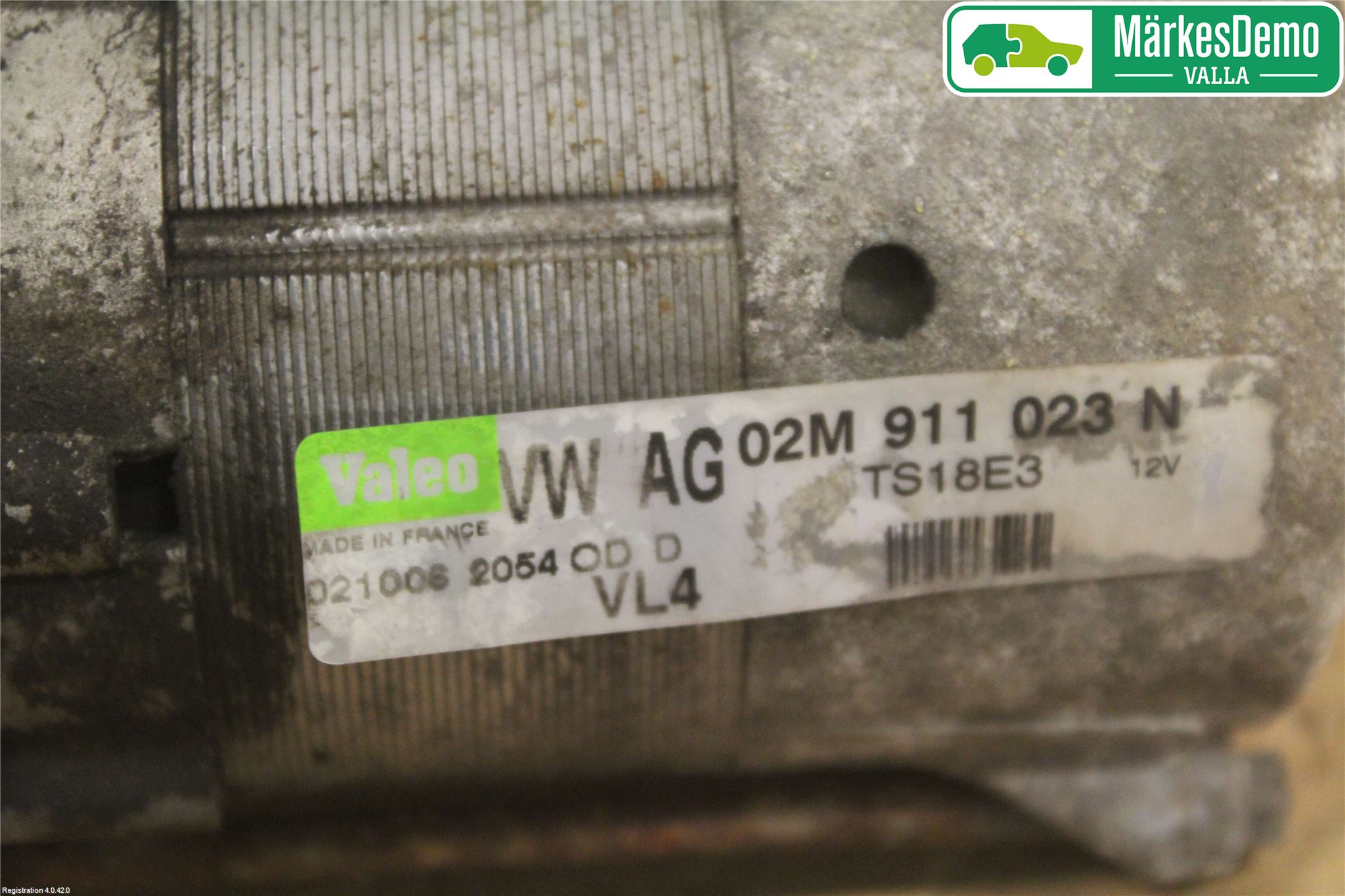 Volkswagen VW PASSAT 05-11 Startmotor Diesel