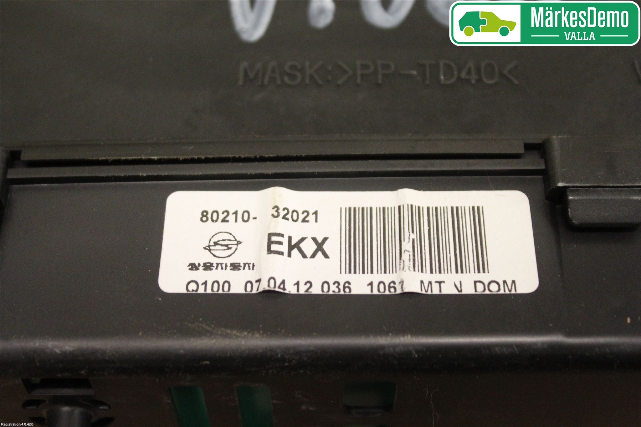 SsangYong SSANG YONG ACTYON/SPORT 06-17 Instrument Komb