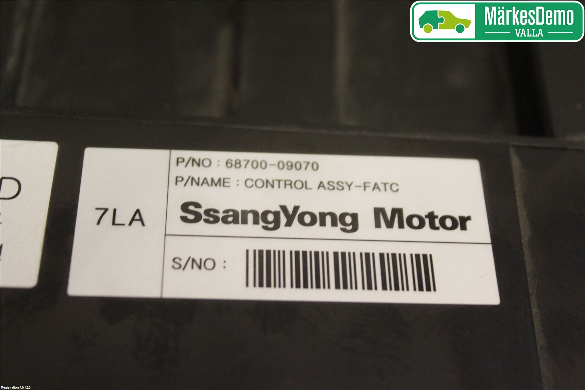 SsangYong SSANG YONG ACTYON/SPORT 06-17 Ac Styrenhet Ac Manöveren