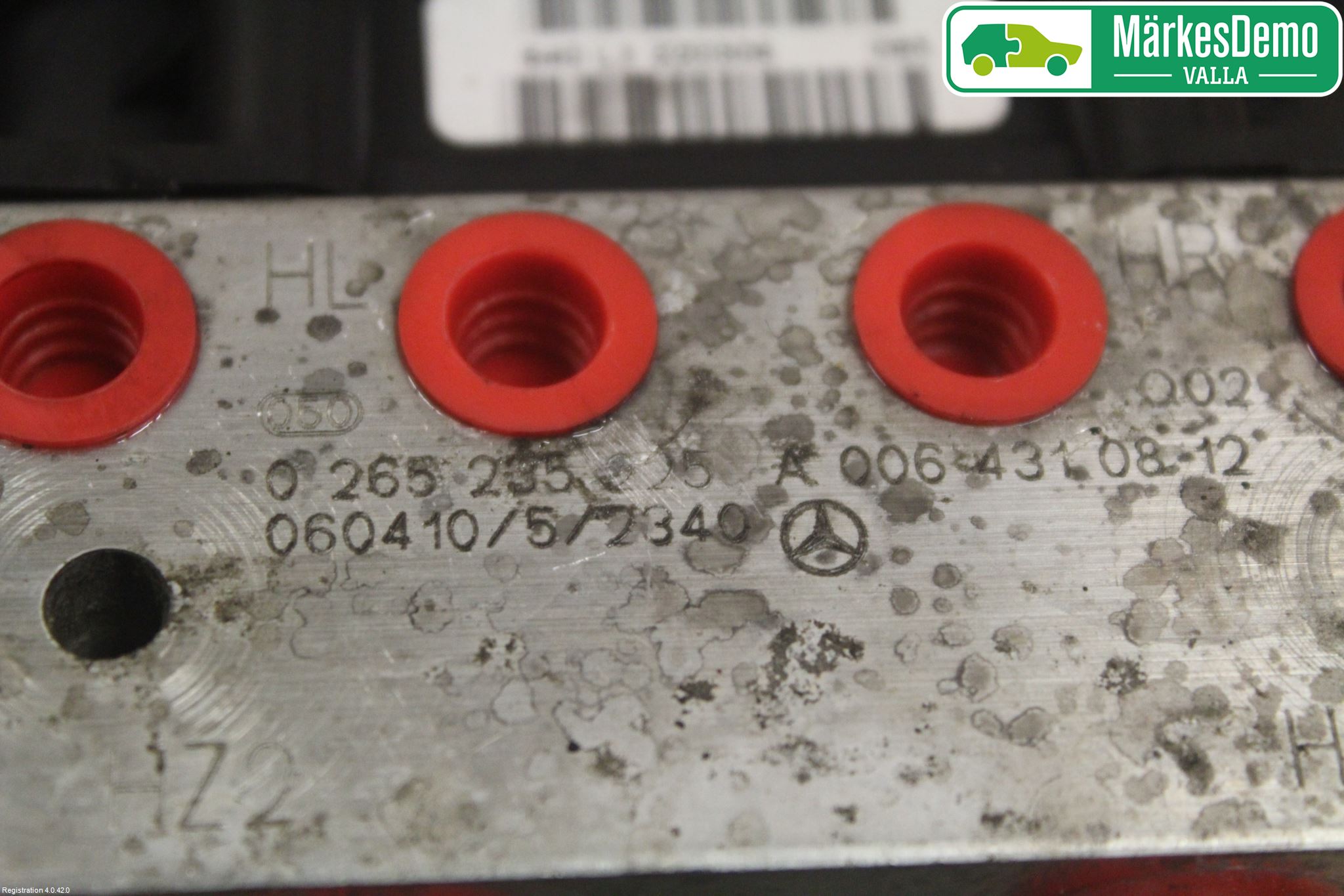 Mercedes-Benz MB A-KLASS (W169) 04-12 Abs Hydraulaggregat