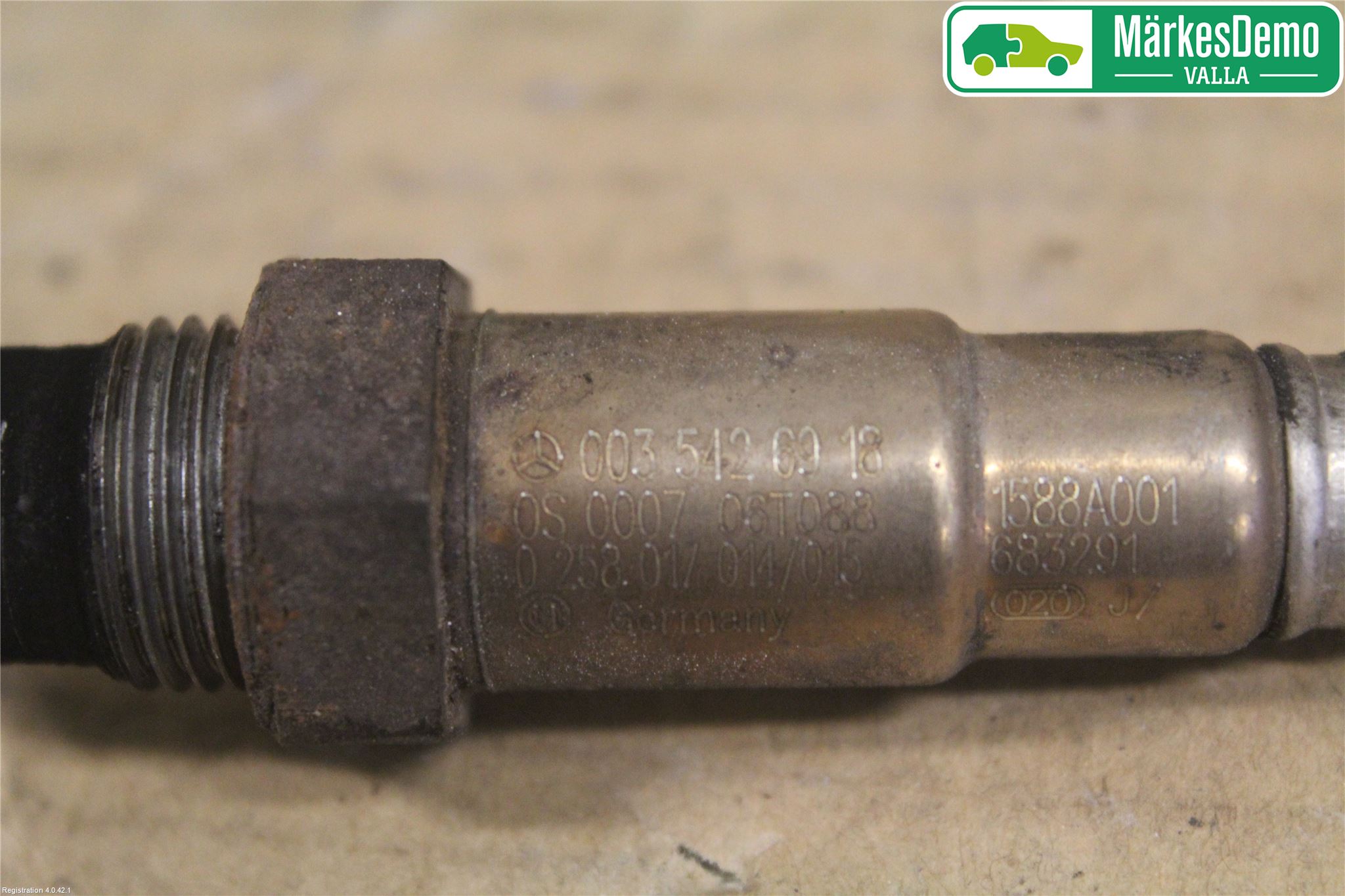 Mercedes-Benz MB A-KLASS (W169) 04-12 Injlambdasond