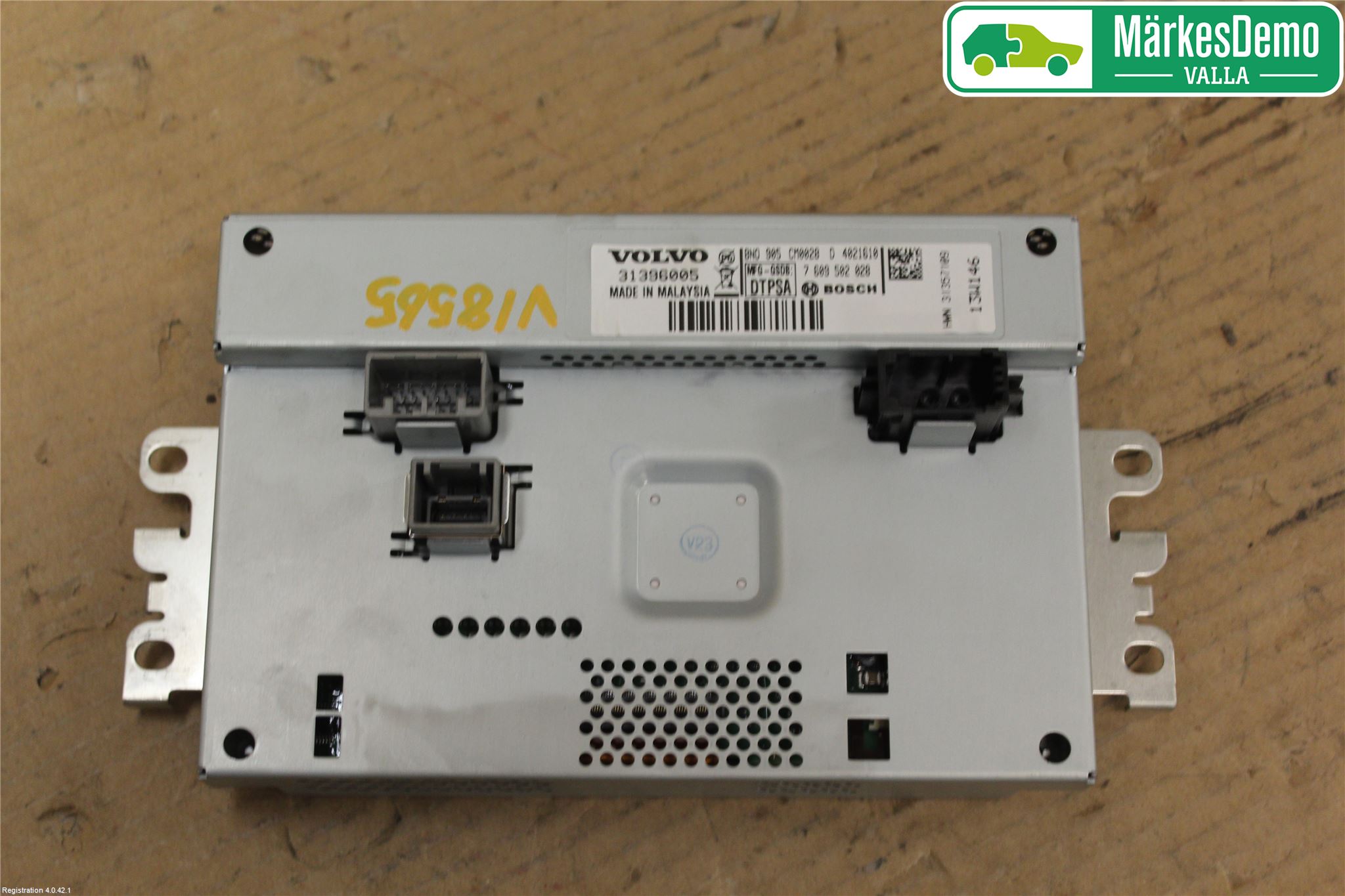 Volvo V70 08-13 Multifunktionsdisplay