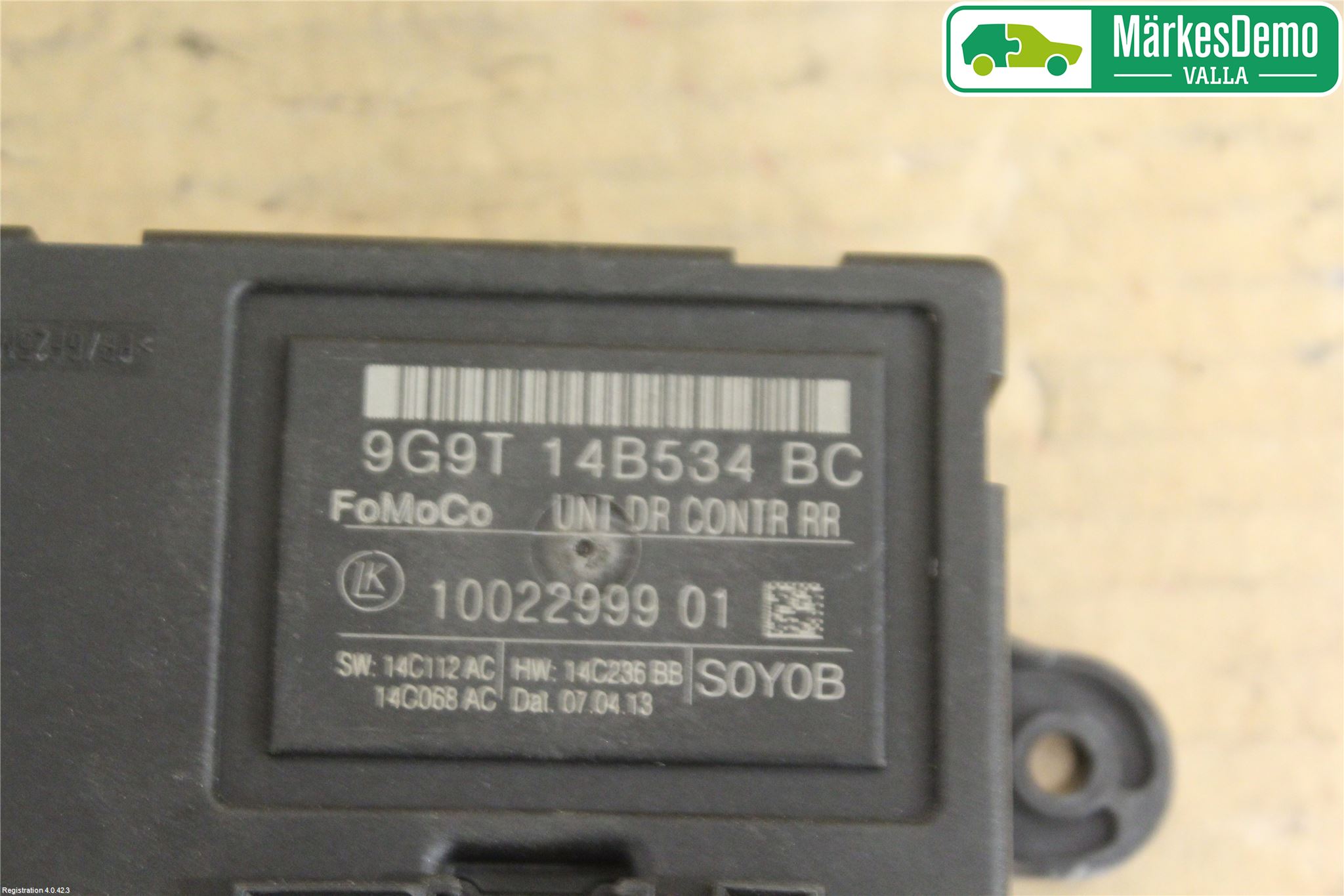 Volvo V70 08-13 Styrenhet Dörr