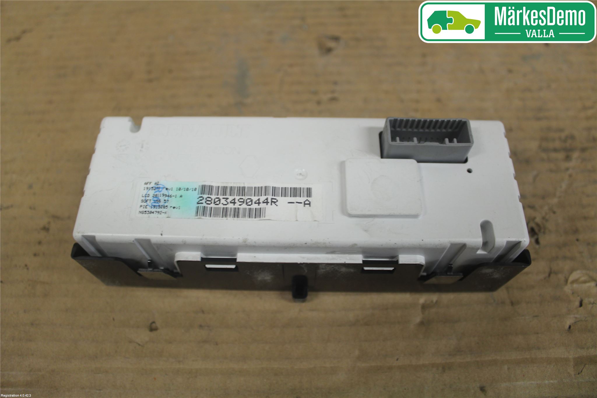 Renault MEGANE III 09-15 Multifunktionsdisplay