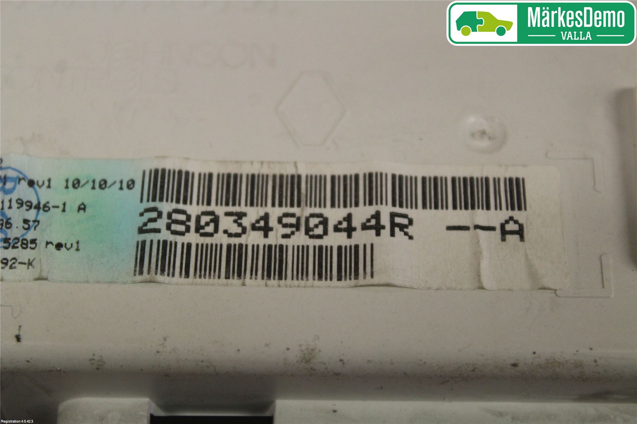 Renault MEGANE III 09-15 Multifunktionsdisplay