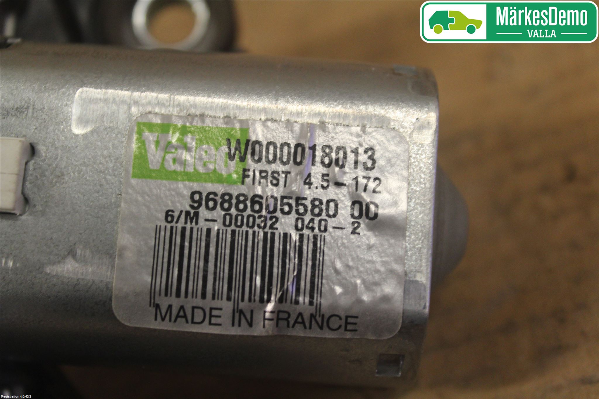 Peugeot 508 11-18 Torkarmotor Baklucka