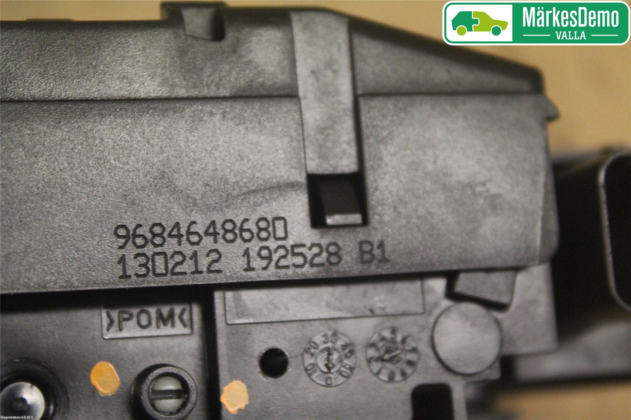 Peugeot 508 11-18 Låskista Baklucka