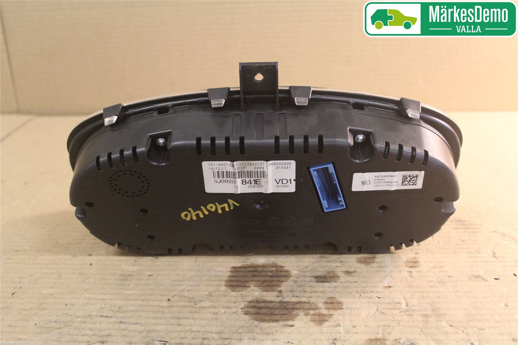 Skoda FABIA 07-14 Instrument Komb