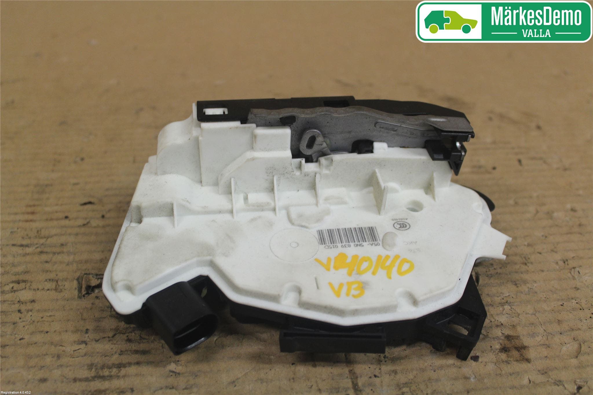 Skoda FABIA 07-14 Låskista-Dörrlås