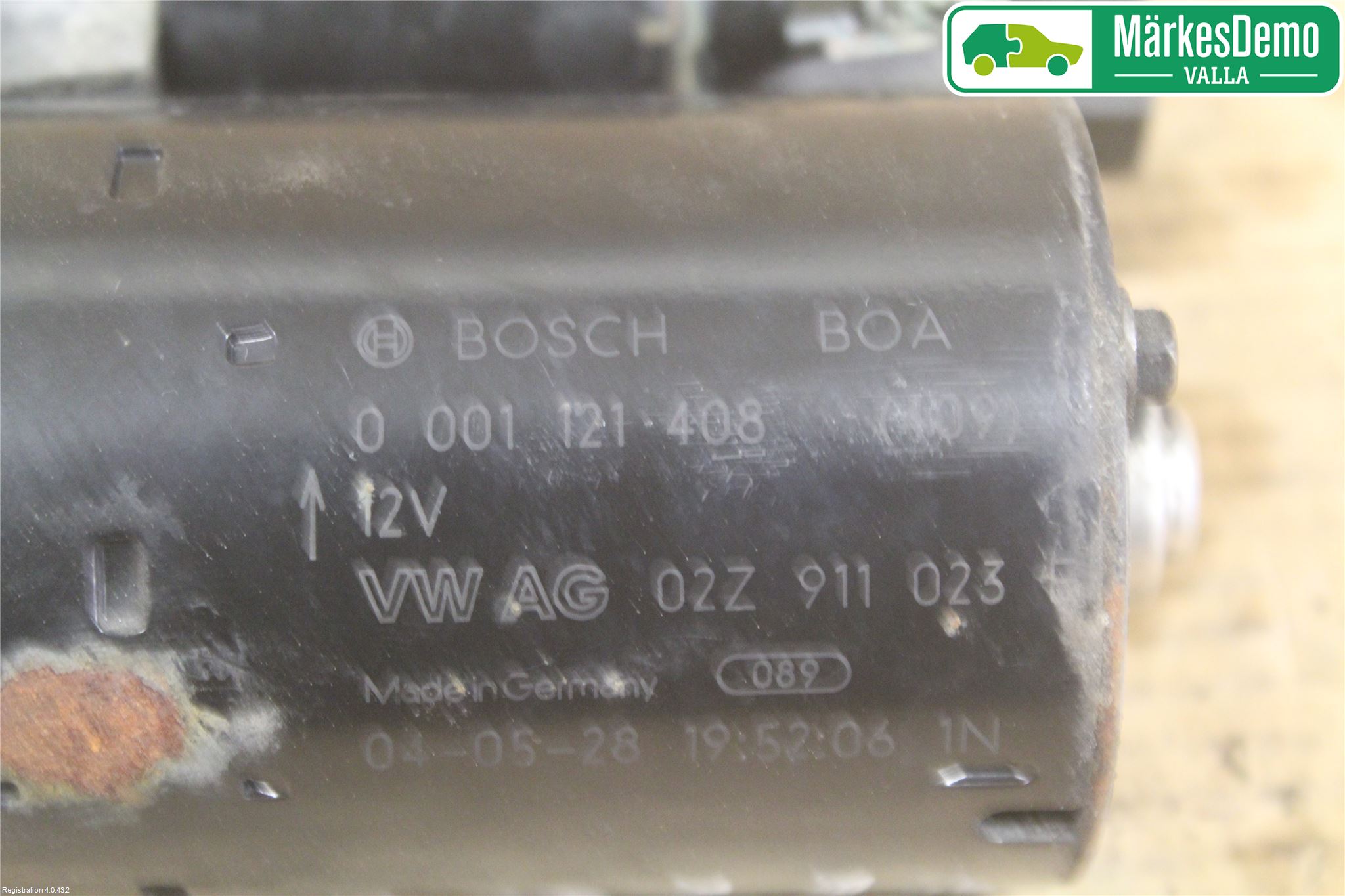 Seat ALTEA Startmotor