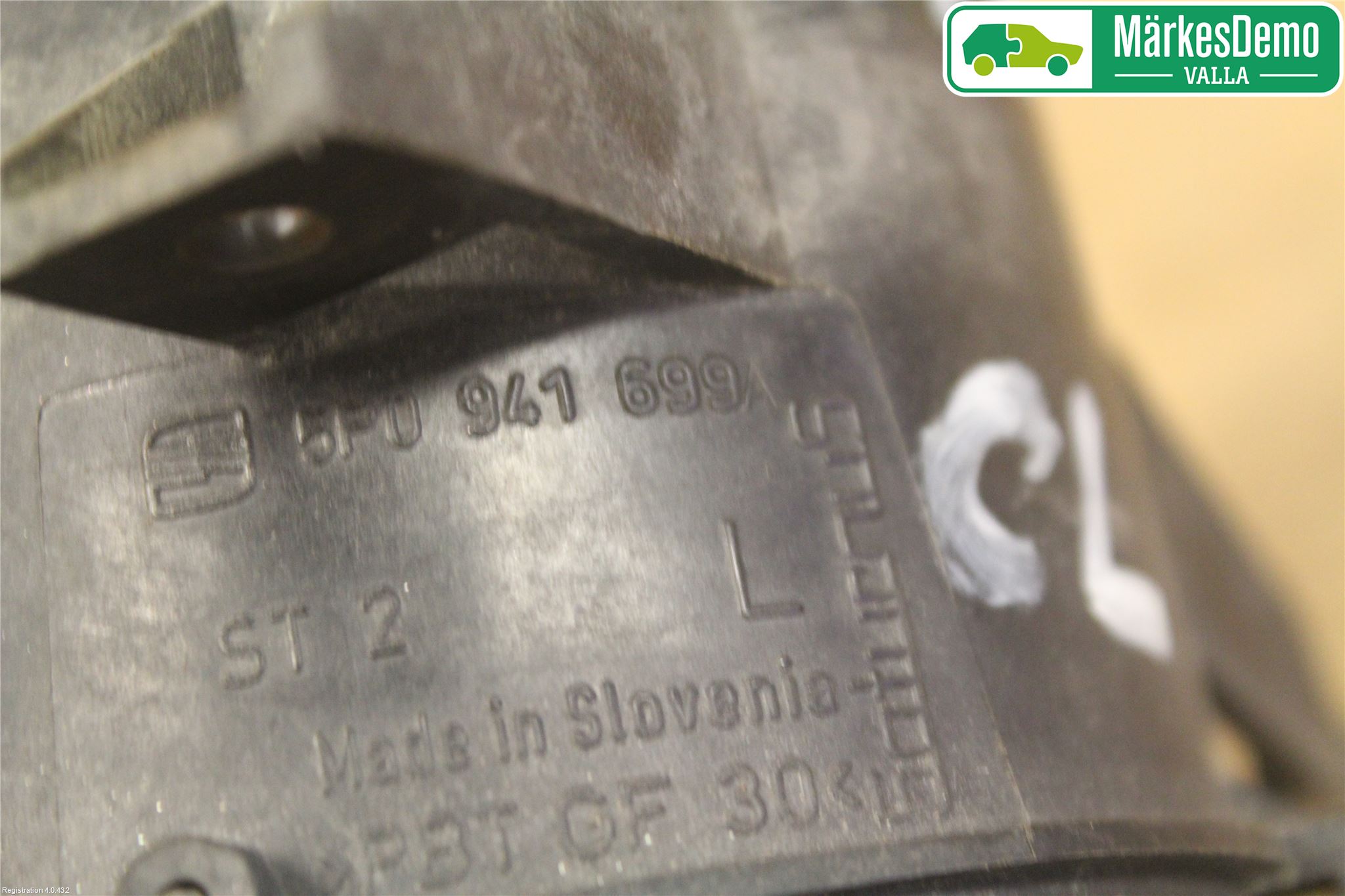 Seat ALTEA Dimljus-Varselljus Fram