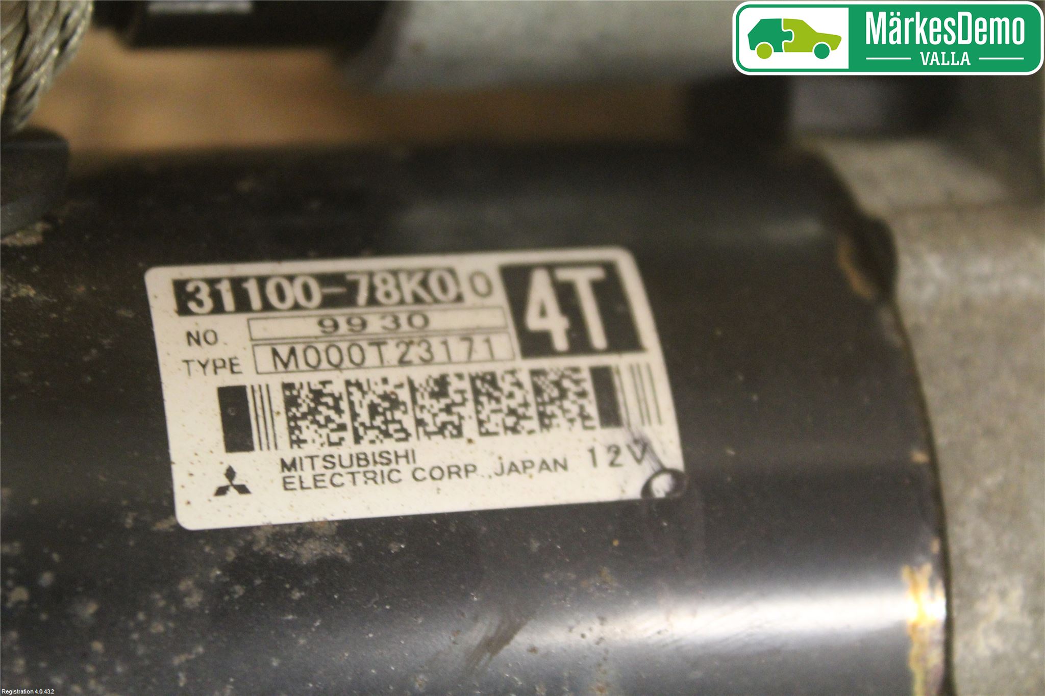 Suzuki GRAND VITARA II 06-14 Startmotor