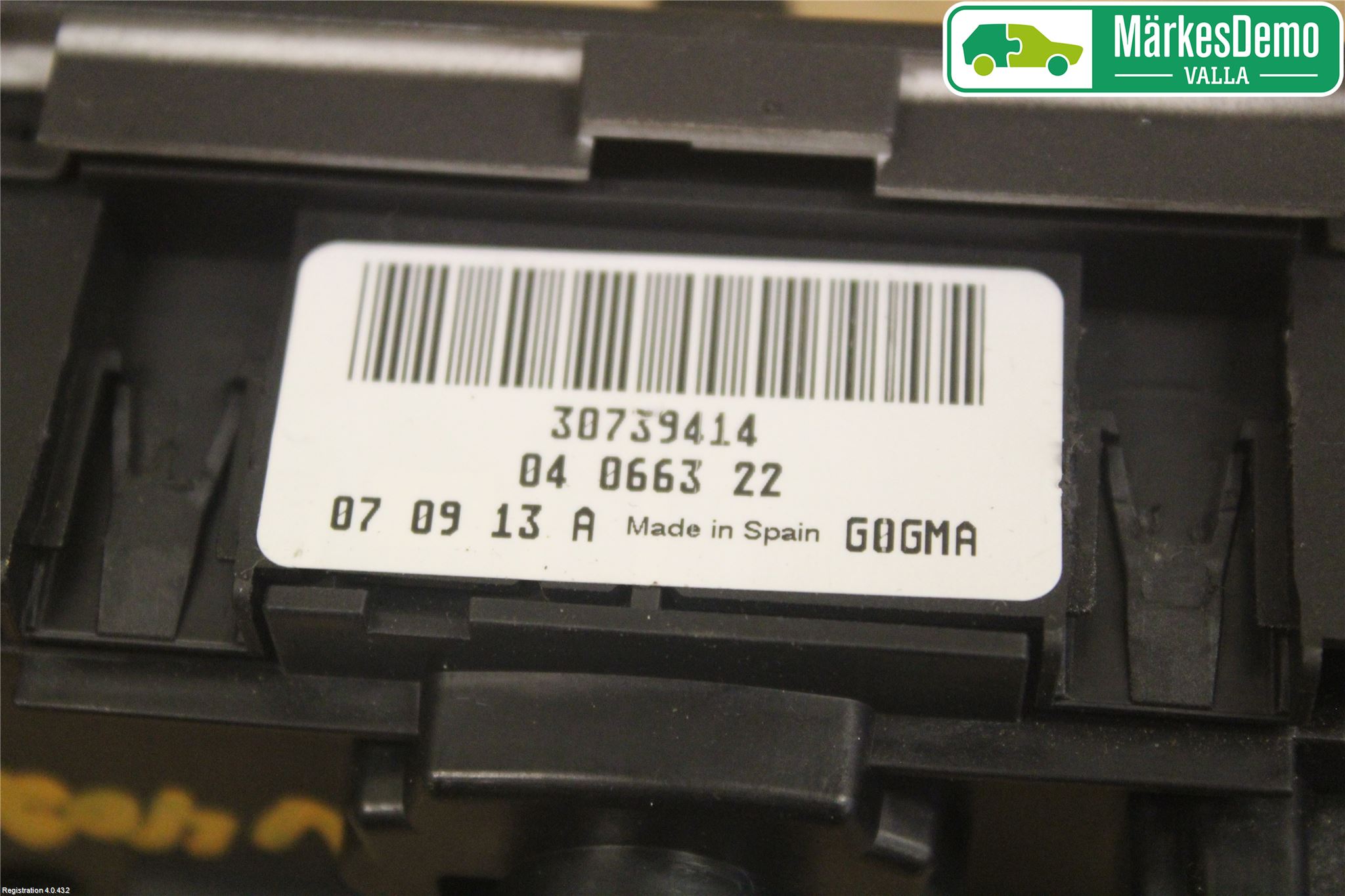 Volvo V70 08-13 Strömställare Ljus