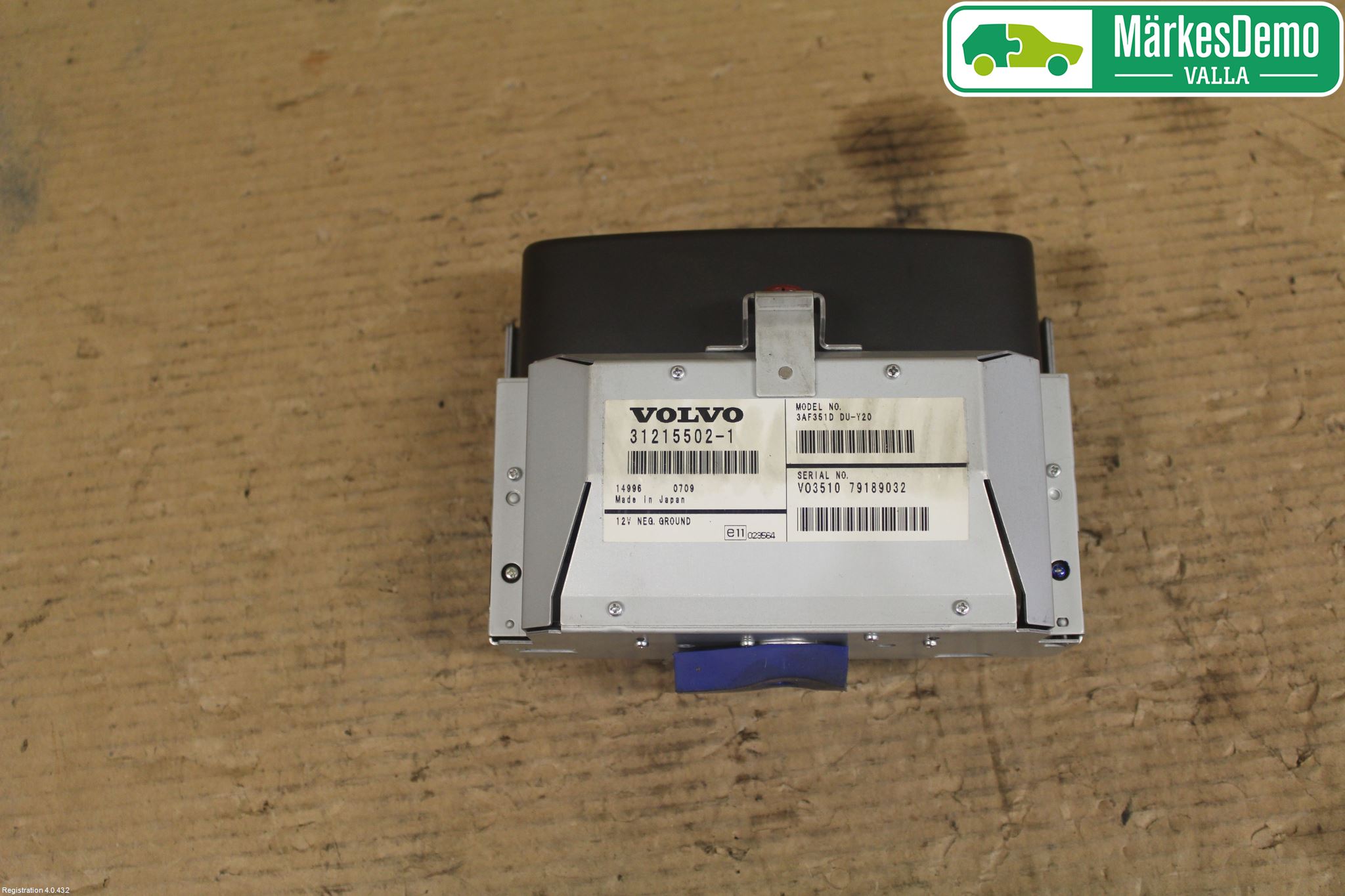 Volvo V70 08-13 Gps Navigator