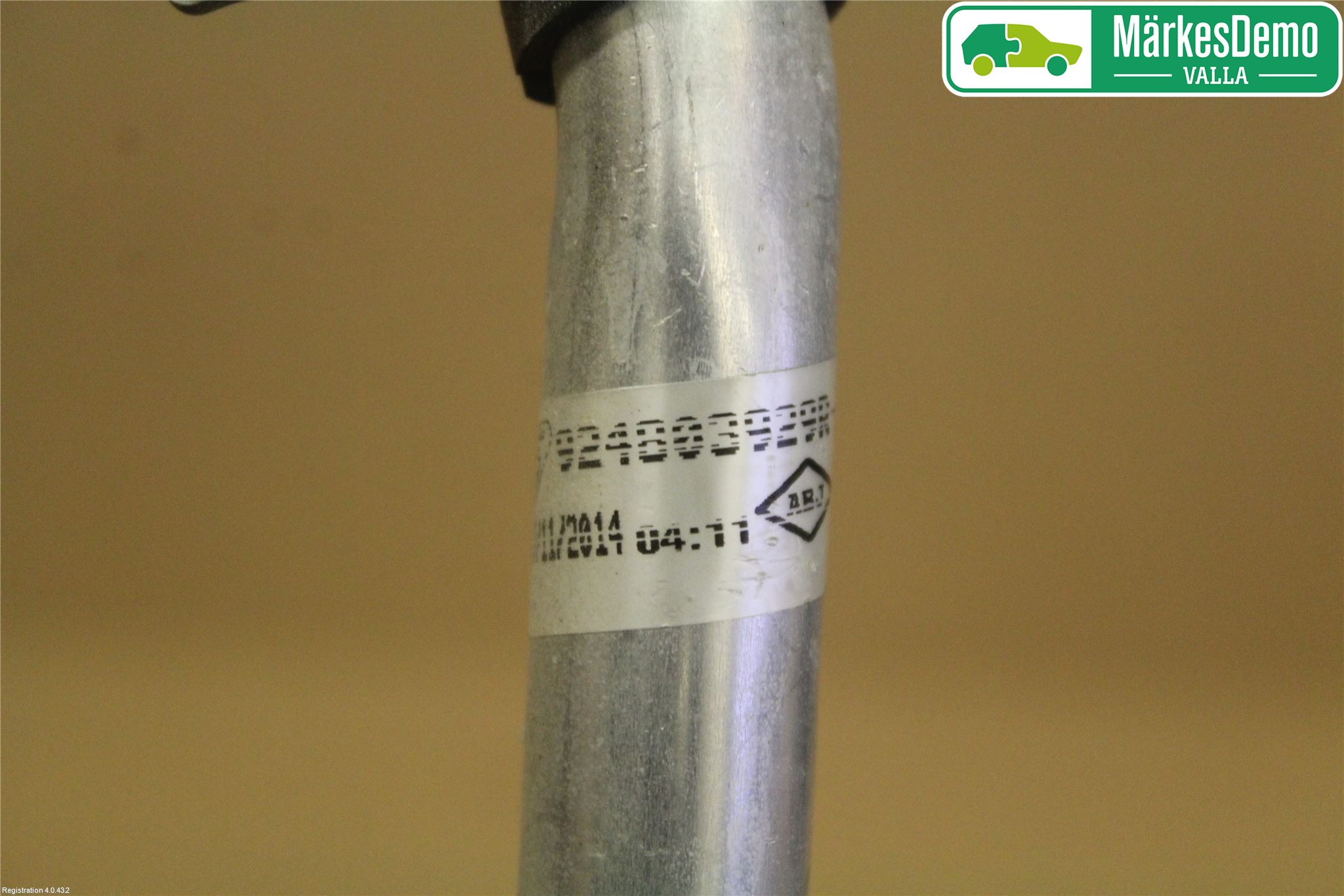 Renault CLIO IV 12-16 Ac Slang-Rör