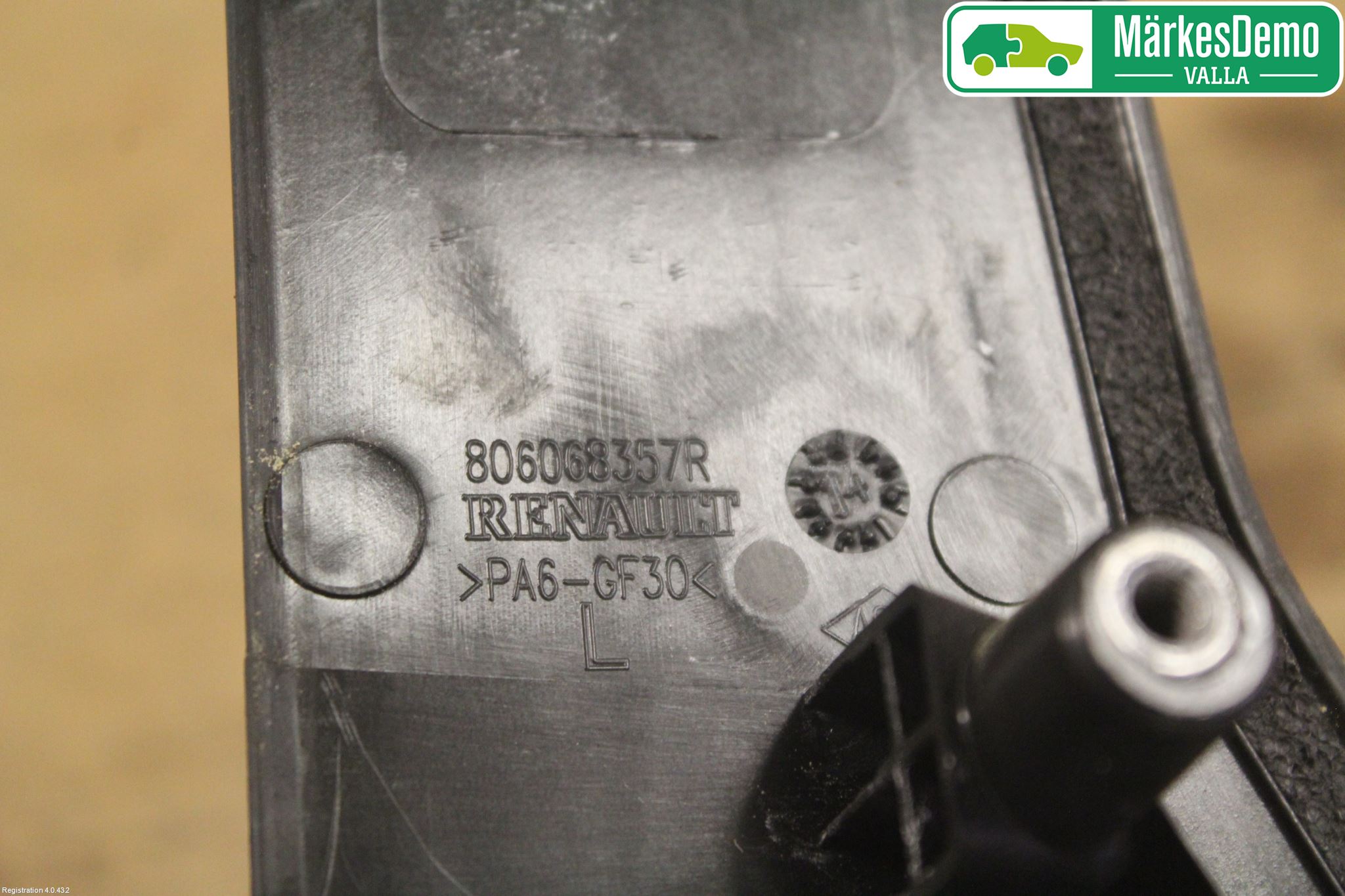 Renault CLIO IV 12-16 Dörrhandtag Yttre Vä