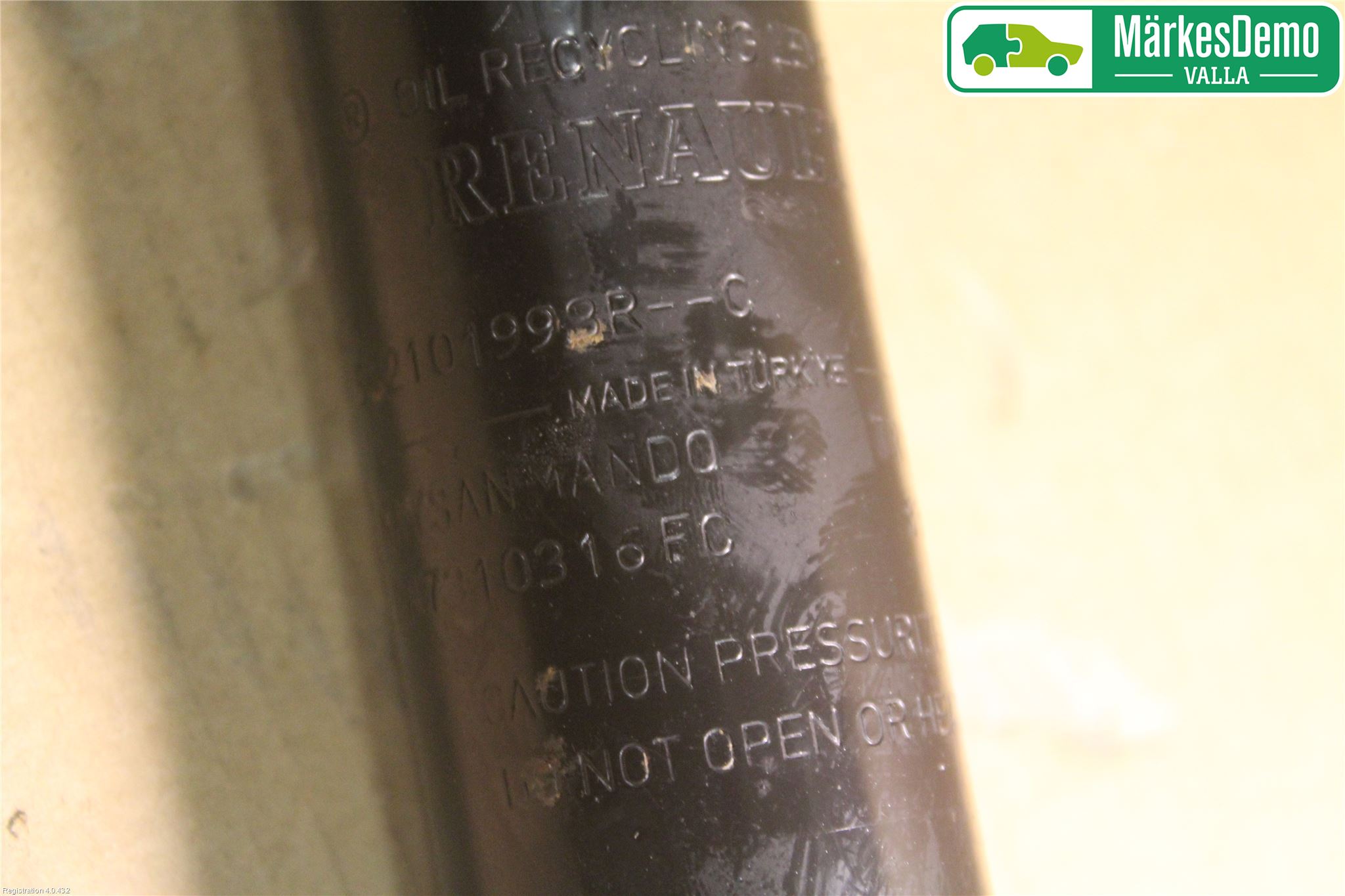 Renault CLIO IV 12-16 Stötdämpare Bak