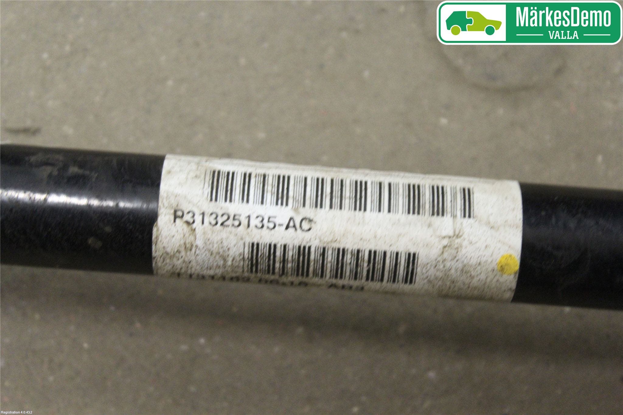 Volvo V60 14-18 Drivaxel Bak Vä-Hö