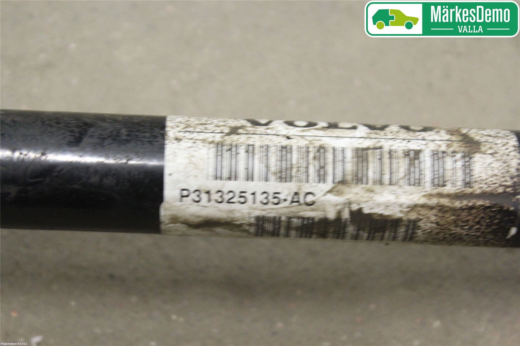 Volvo V60 14-18 Drivaxel Bak Vä-Hö