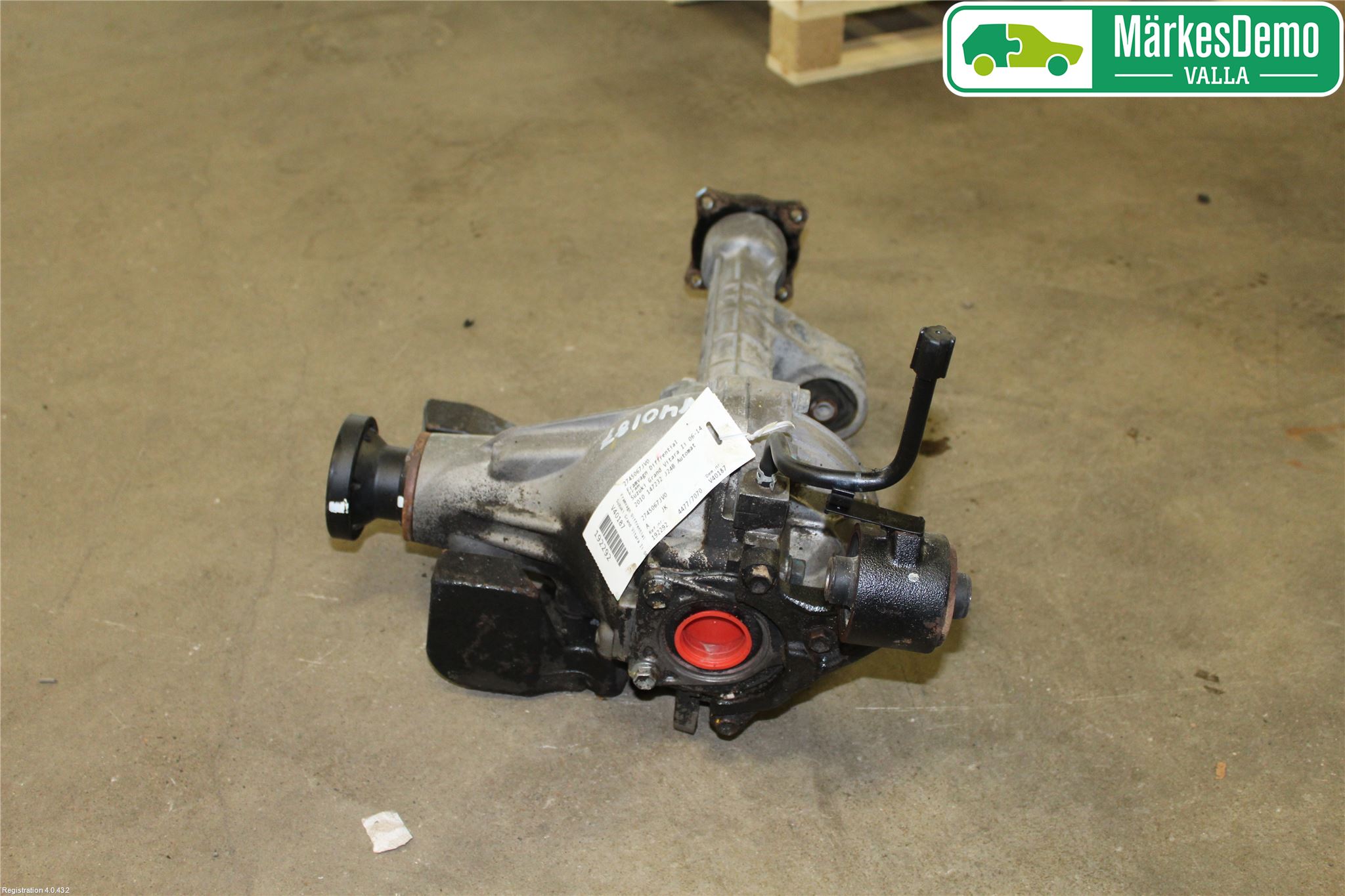 Suzuki GRAND VITARA II 06-14 Framvagn Diffrential