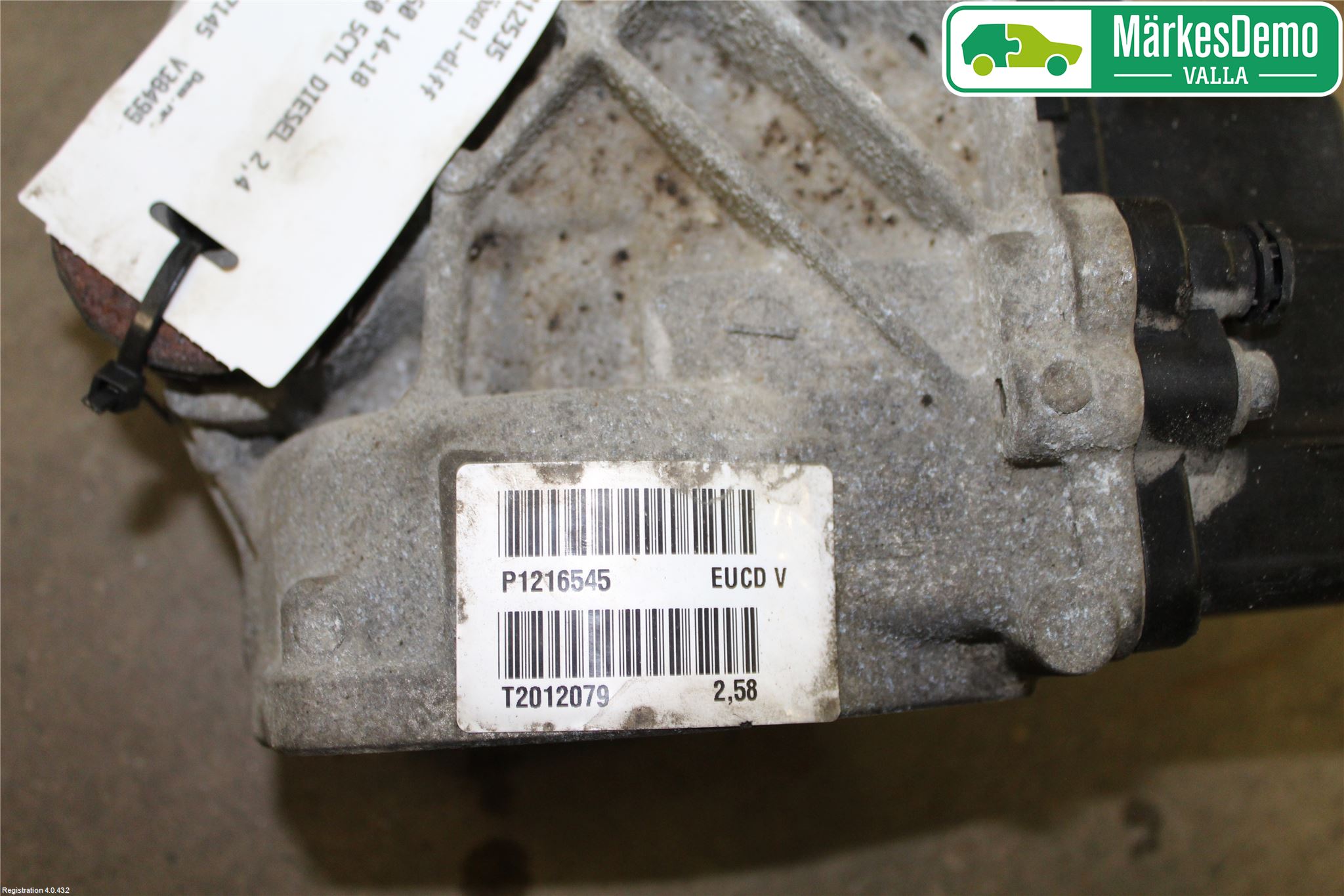 Volvo V60 14-18 Bakväxel-Diff