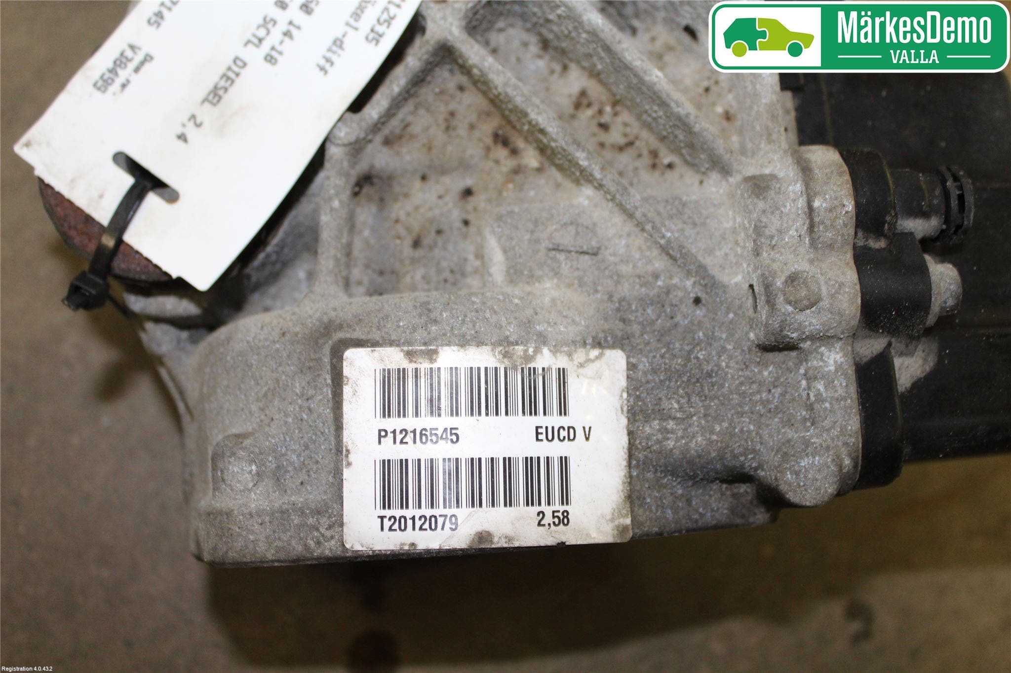 Volvo V60 14-18 Bakväxel-Diff