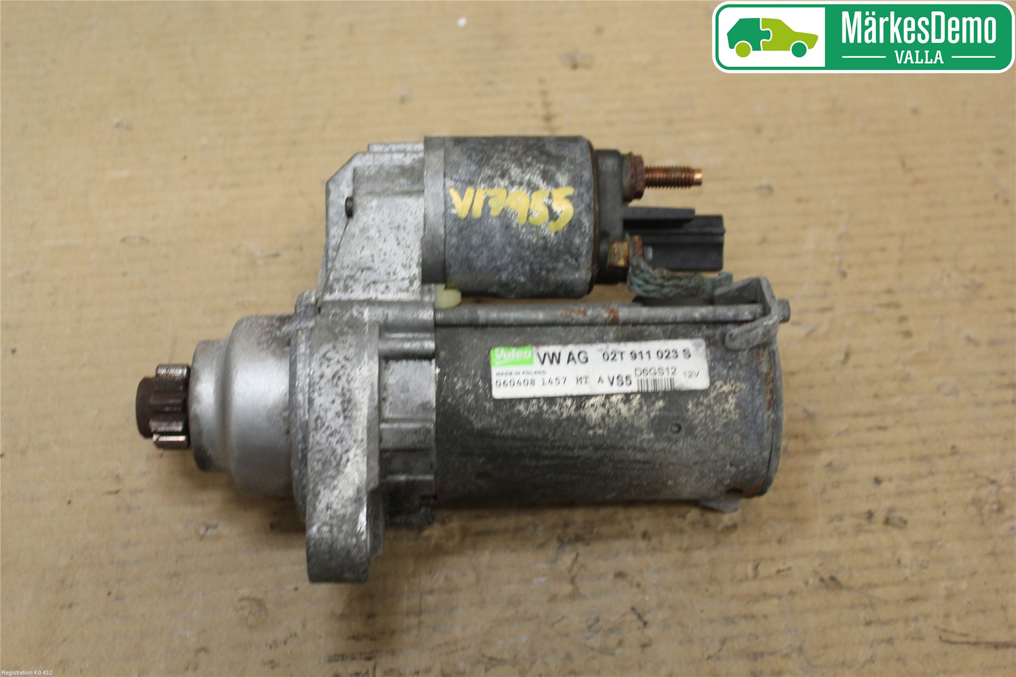 Skoda FABIA 07-14 Startmotor