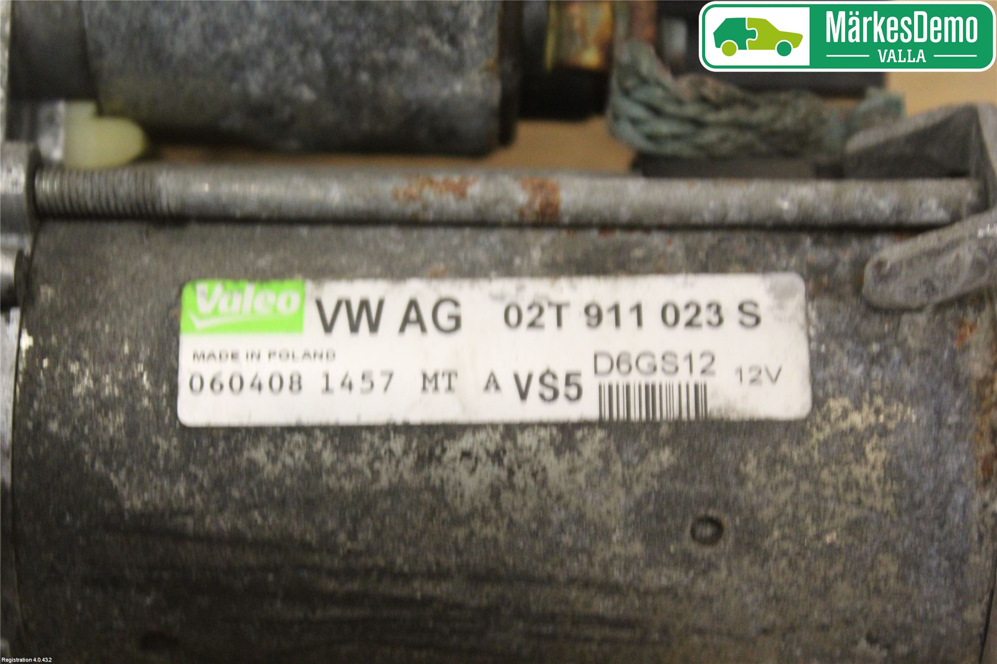 Skoda FABIA 07-14 Startmotor