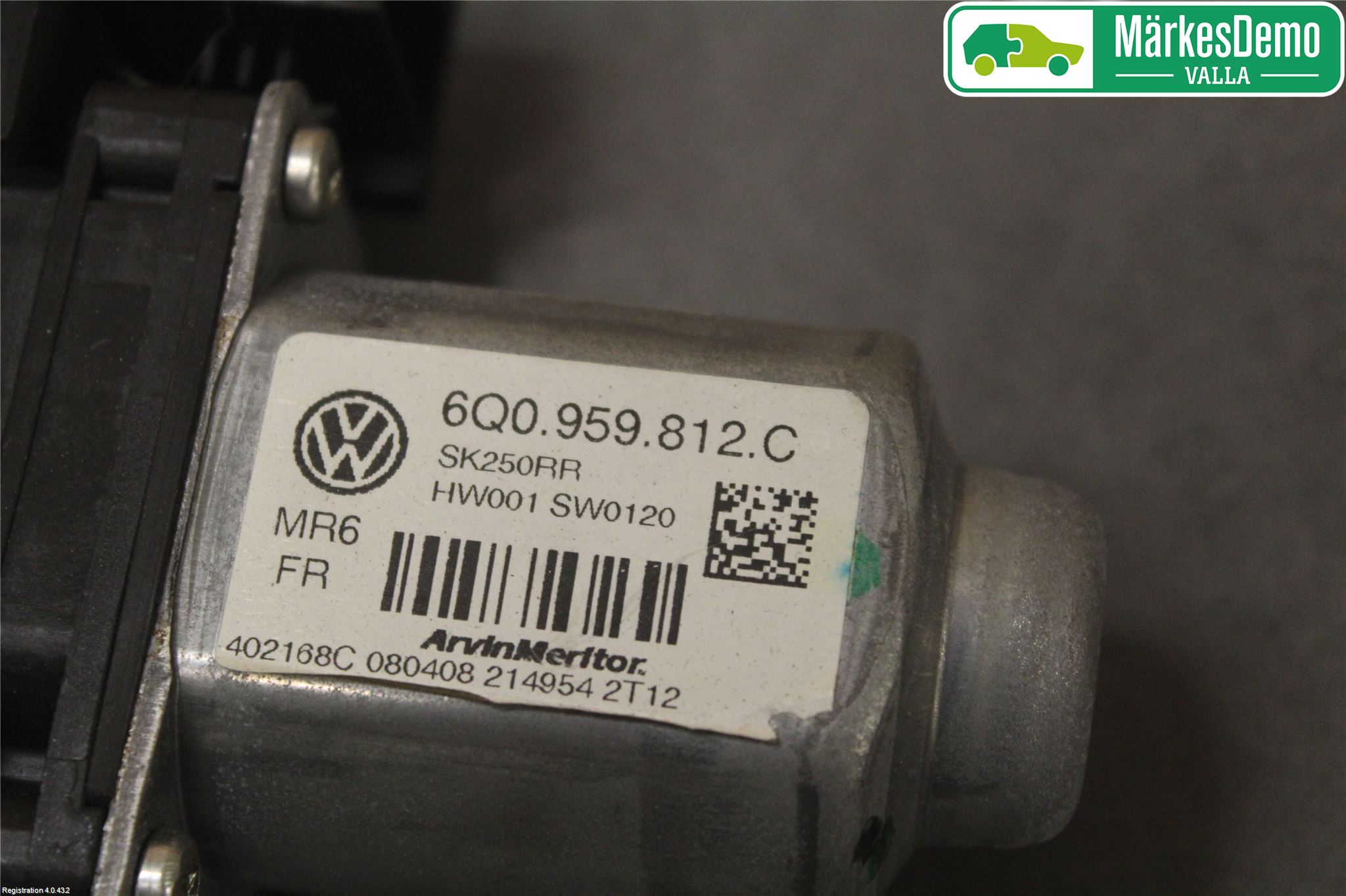 Skoda FABIA 07-14 Fönsterhiss El Kompl