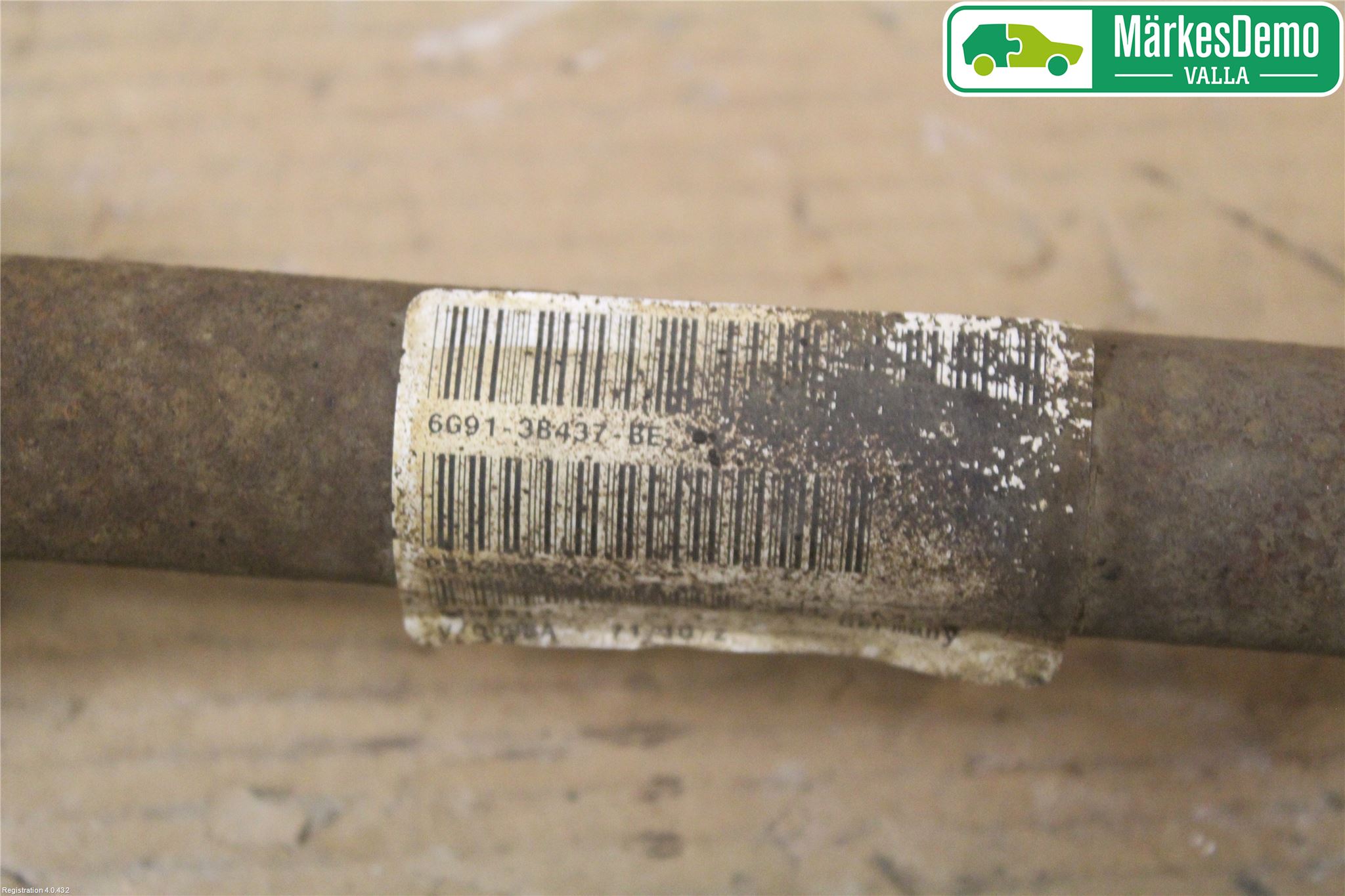 Ford MONDEO 07-15 Drivaxel Fram Vänster