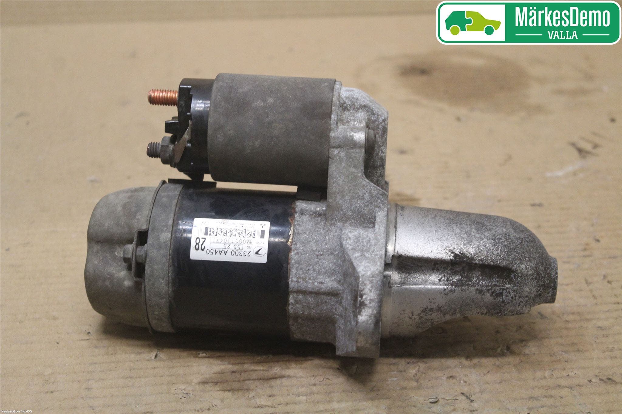 Subaru FORESTER SG 06- Startmotor