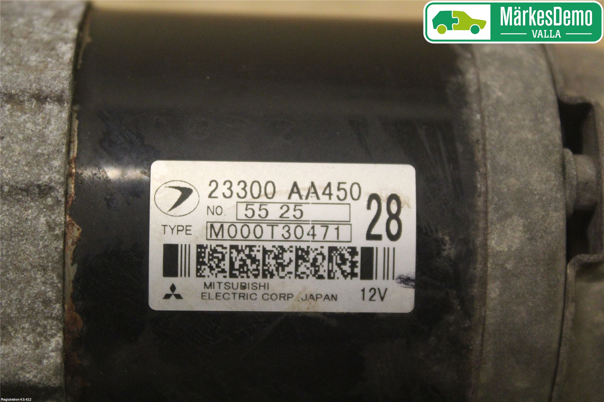 Subaru FORESTER SG 06- Startmotor