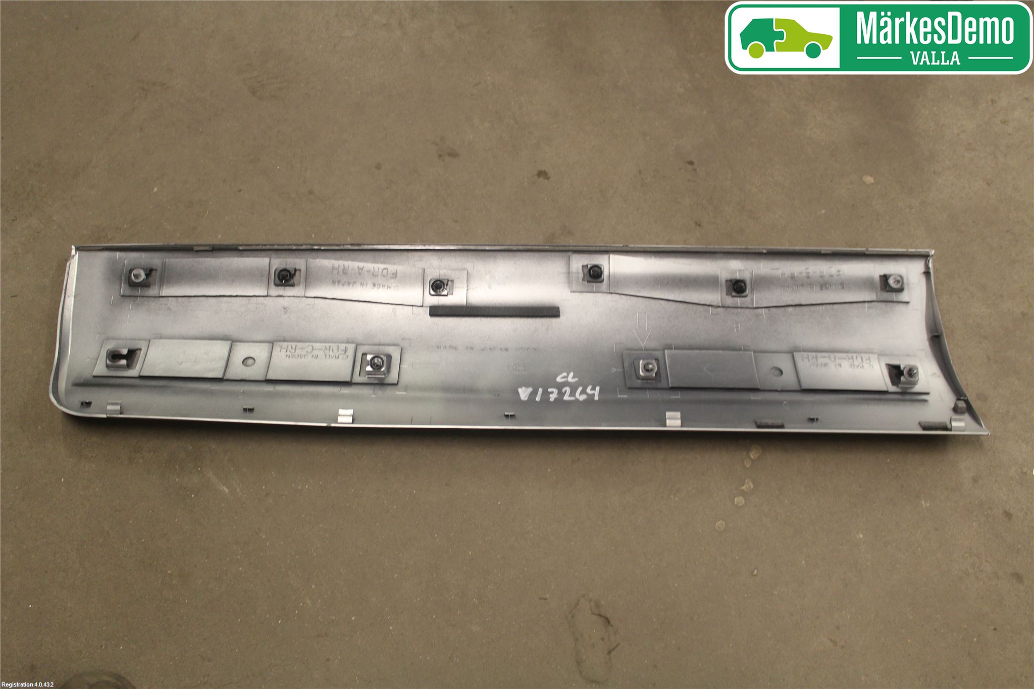 Subaru FORESTER SG 06- Dörr Dekorlist Fram Hö