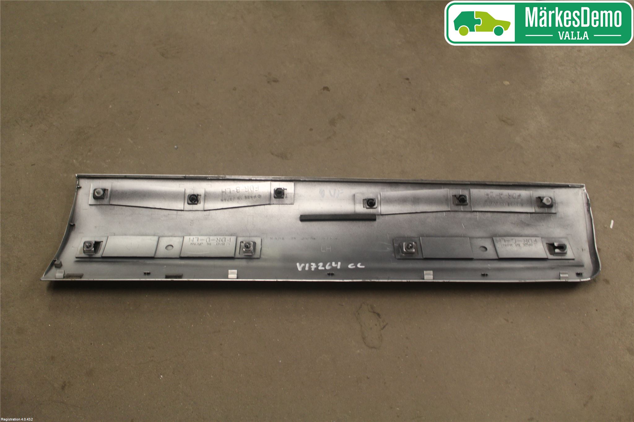 Subaru FORESTER SG 06- Dörr Dekorlist Fram Vä