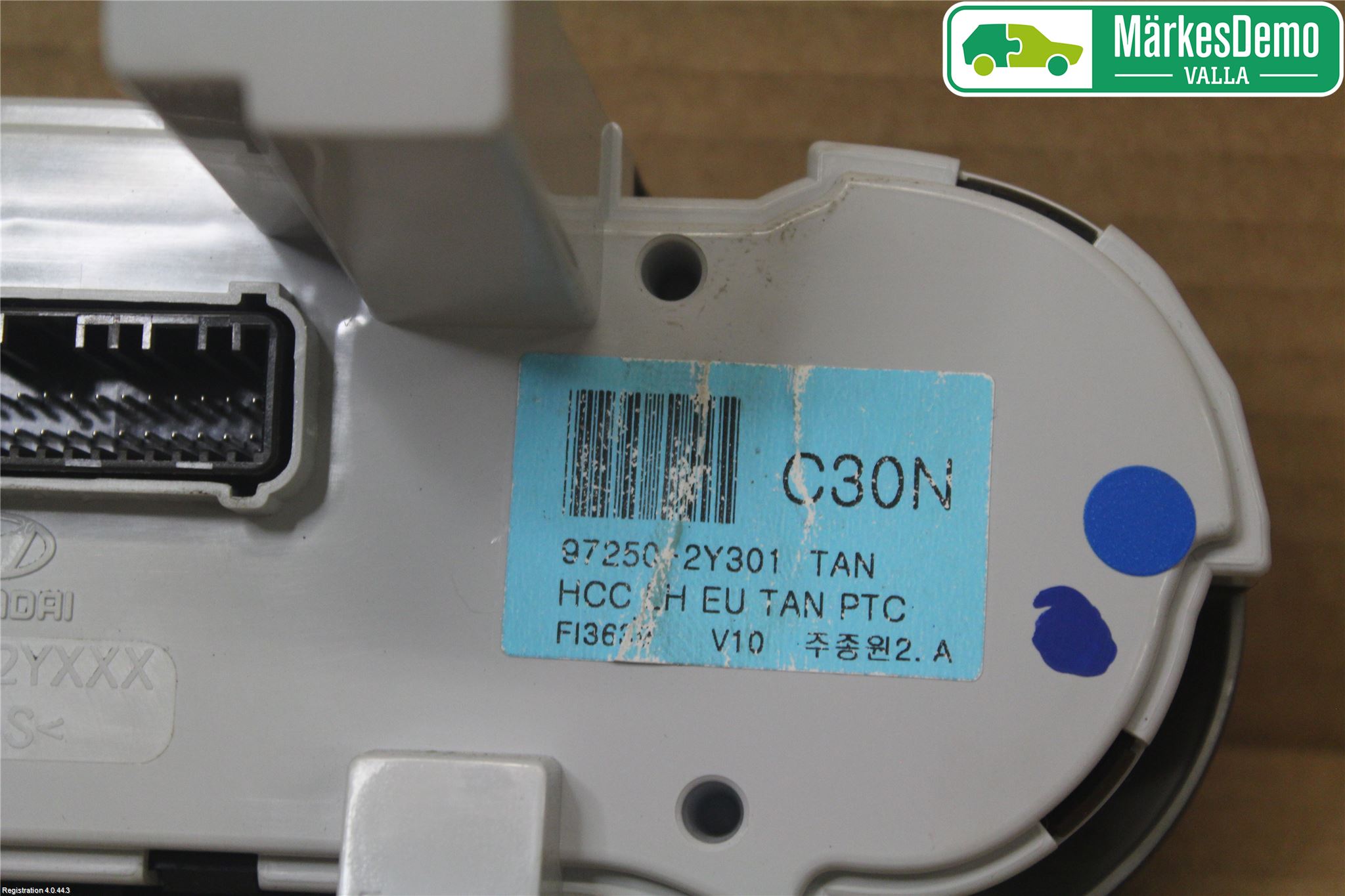 Hyundai ix35 Värmereglage