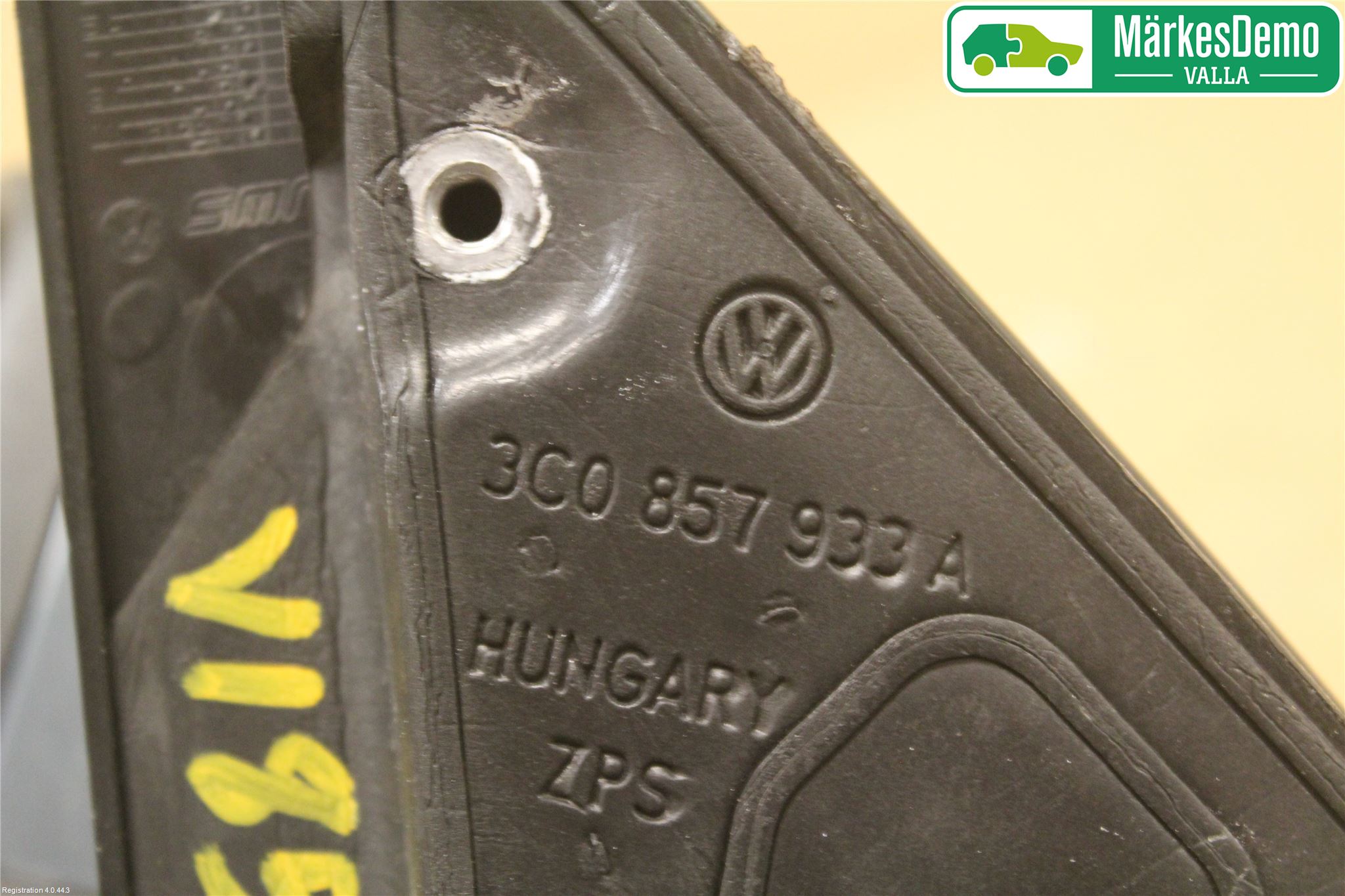 Volkswagen VW PASSAT 11-14 Spegel Yttre El Vä