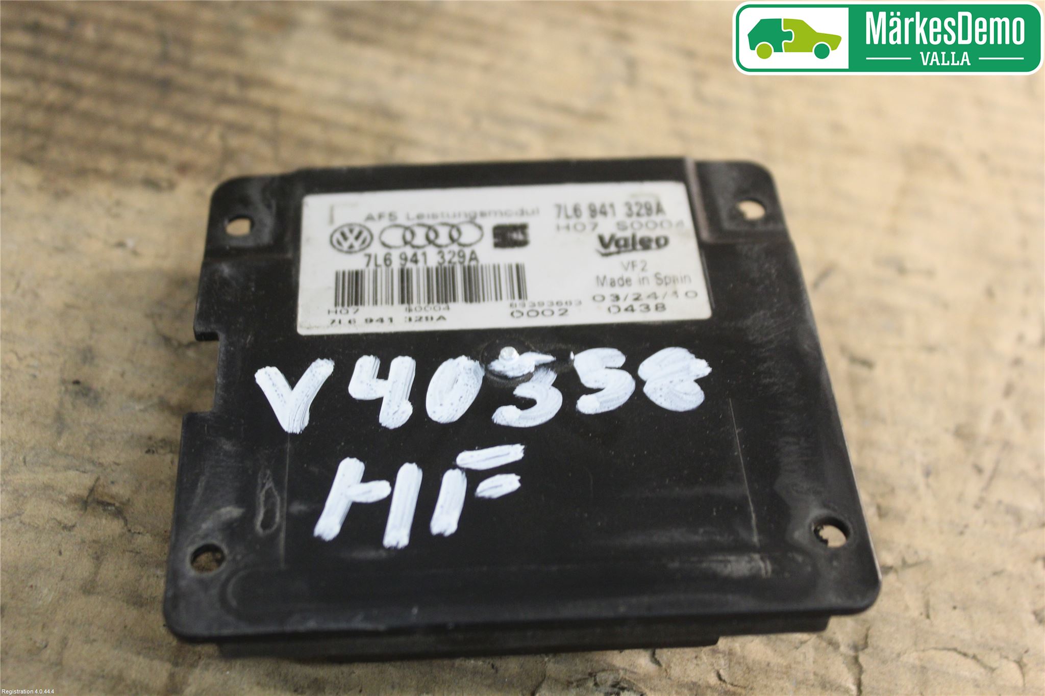 Volkswagen VW PASSAT 05-11 Styrenhet Strålkastare