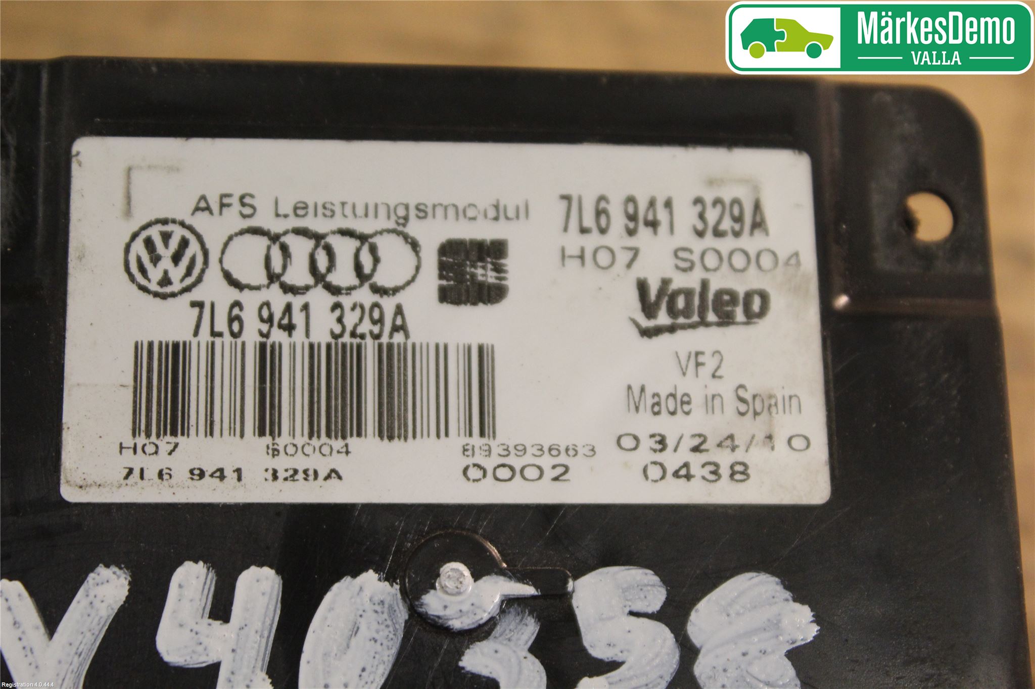 Volkswagen VW PASSAT 05-11 Styrenhet Strålkastare