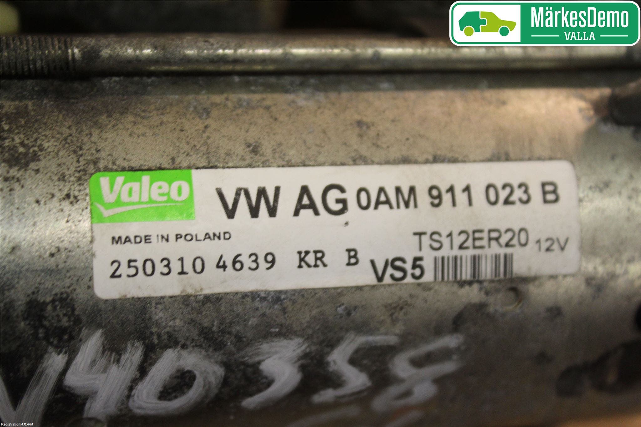 Volkswagen VW PASSAT 05-11 Startmotor