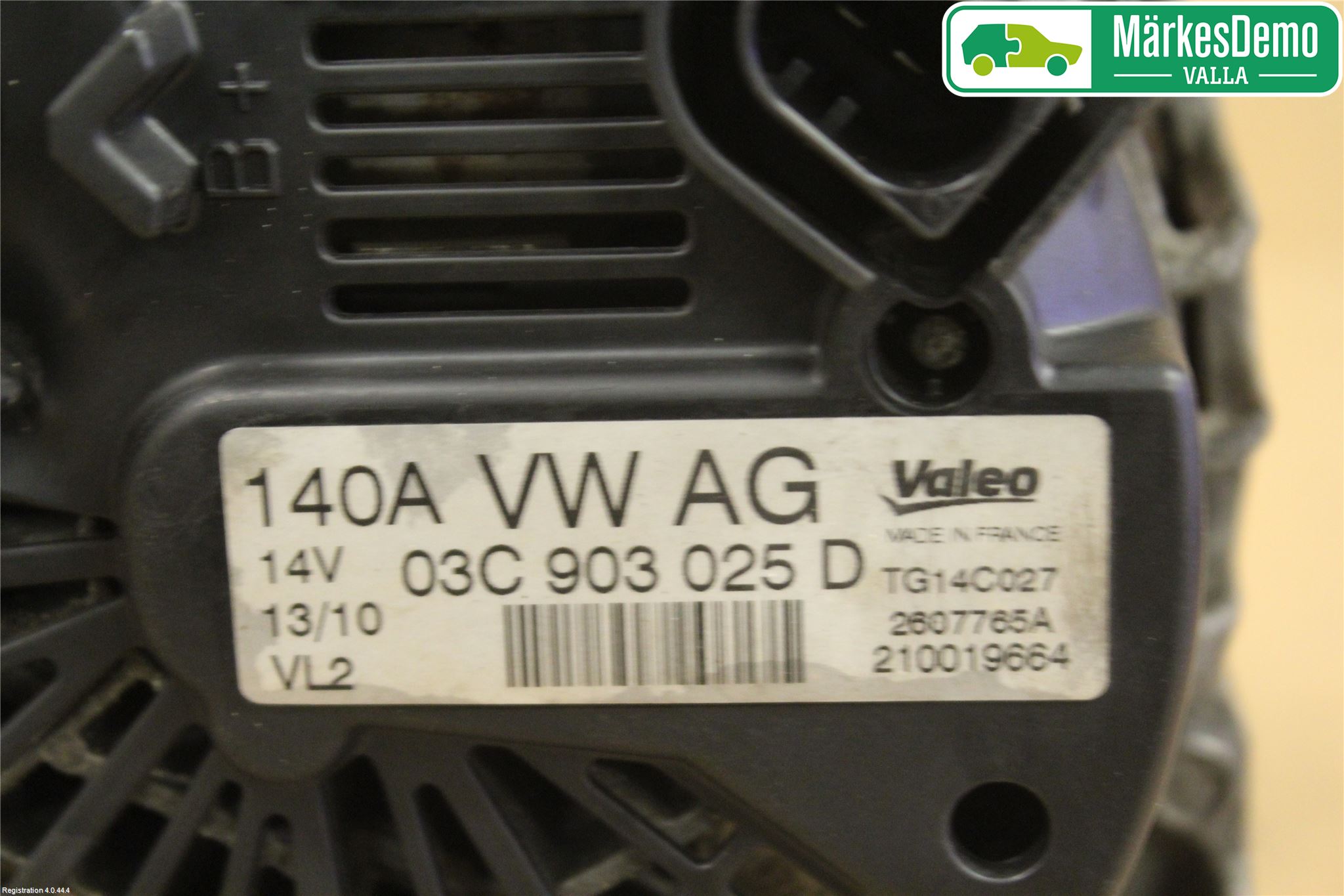 Volkswagen VW PASSAT 05-11 Generator