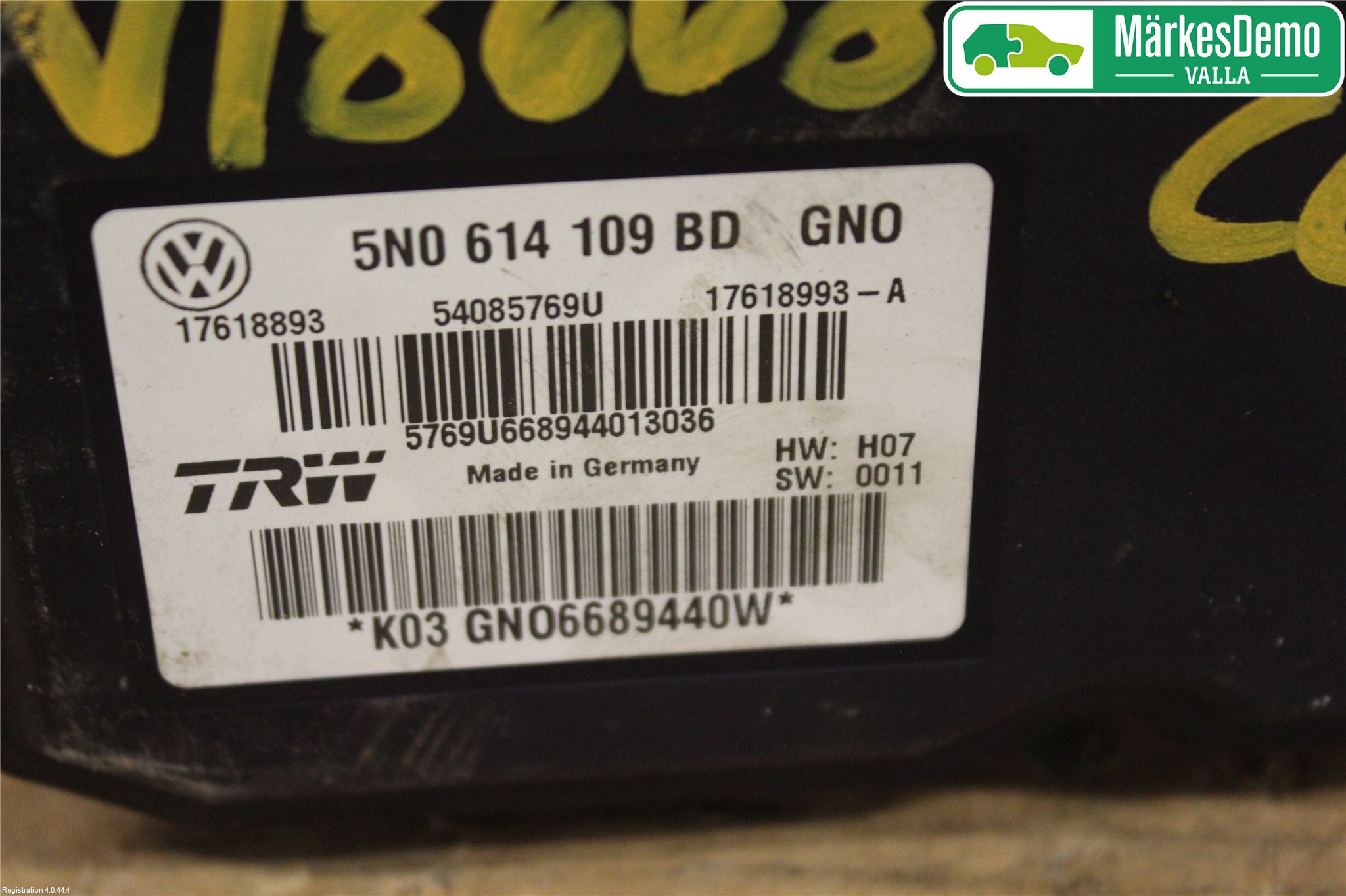 Volkswagen VW TIGUAN 07-16 Abs Hydraulaggregat