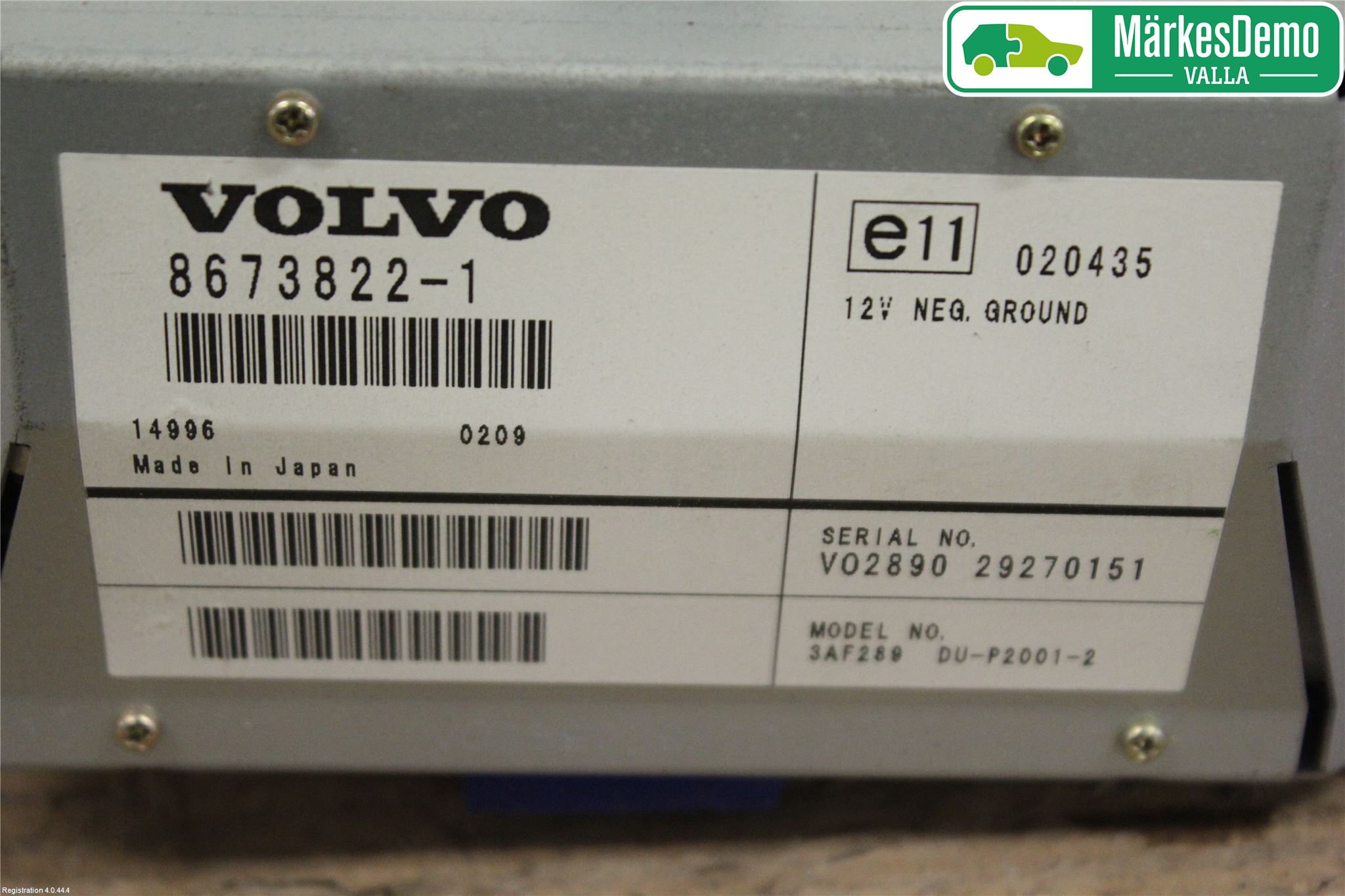 Volvo S60 01-04 Gps Navigator