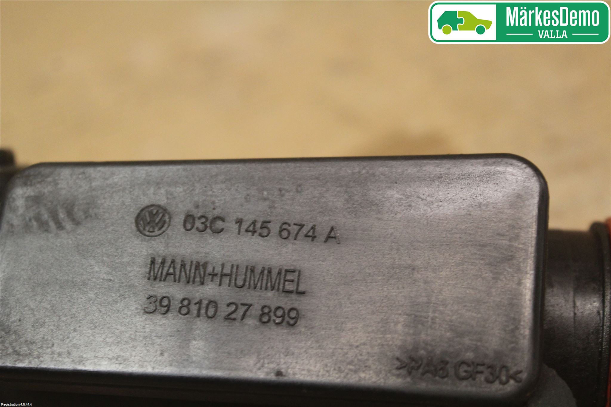 Volkswagen VW GOLF V 04-09 Laddluft-Intercoolerrör