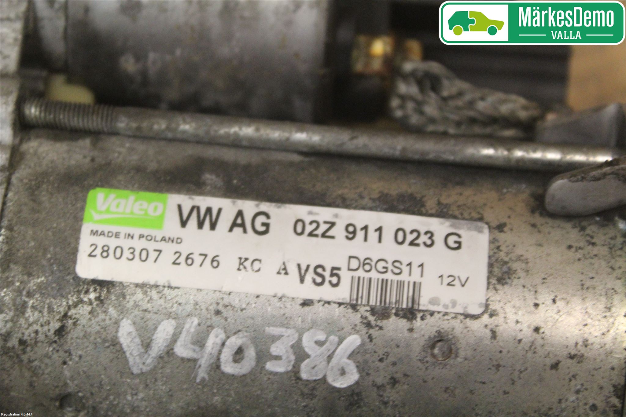 Volkswagen VW GOLF V 04-09 Startmotor