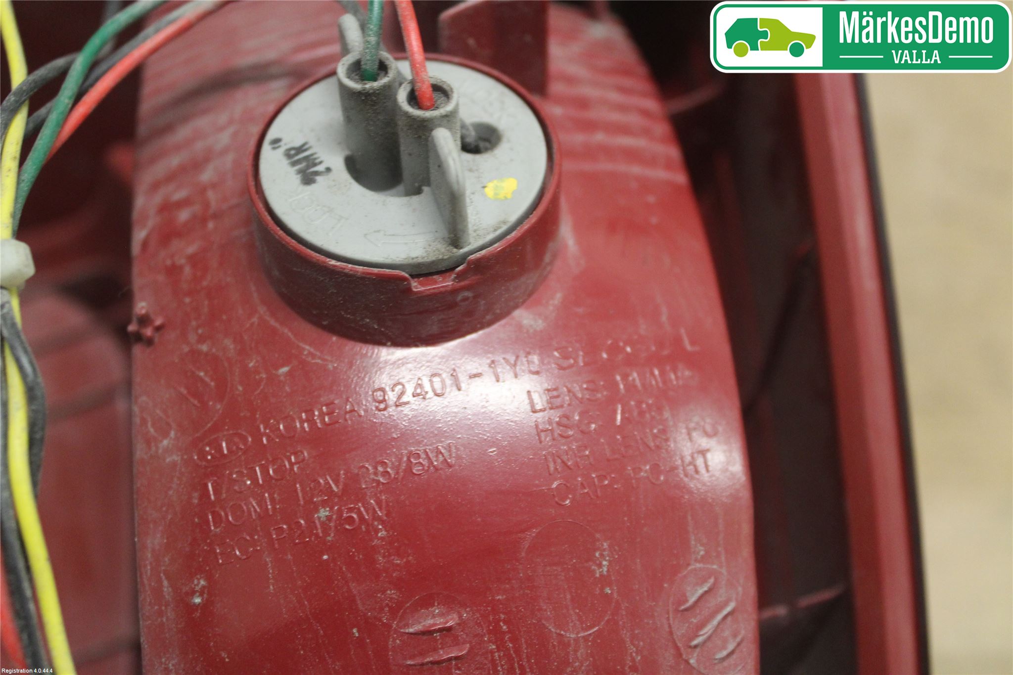 Kia PICANTO 12-17 Bakljus Vänster