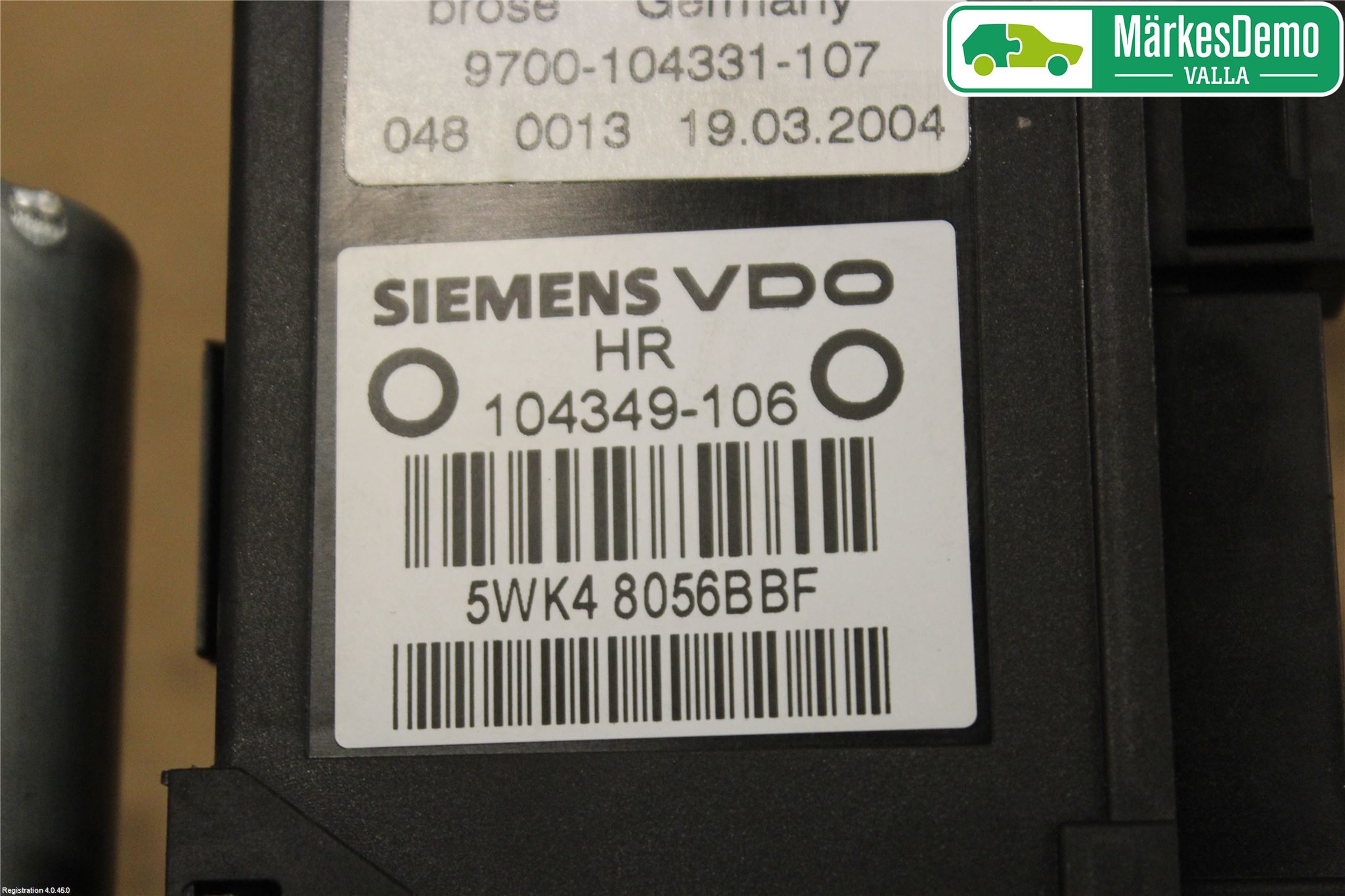 Audi A2 Fönsterhissmotor