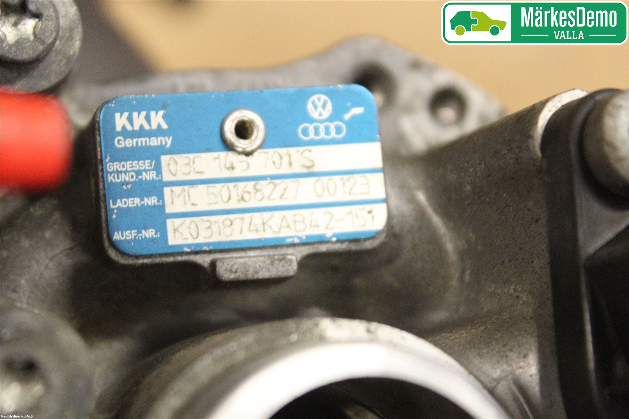 Volkswagen VW PASSAT 05-11 Turboaggregat