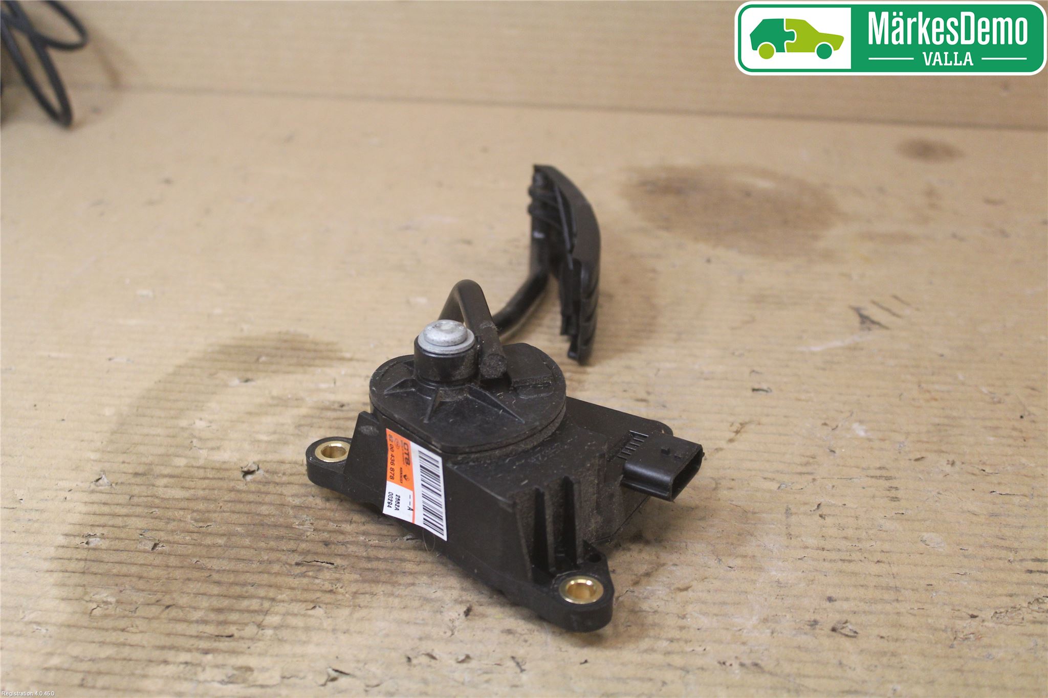 Renault KANGOO II 08-14 Gaspedal